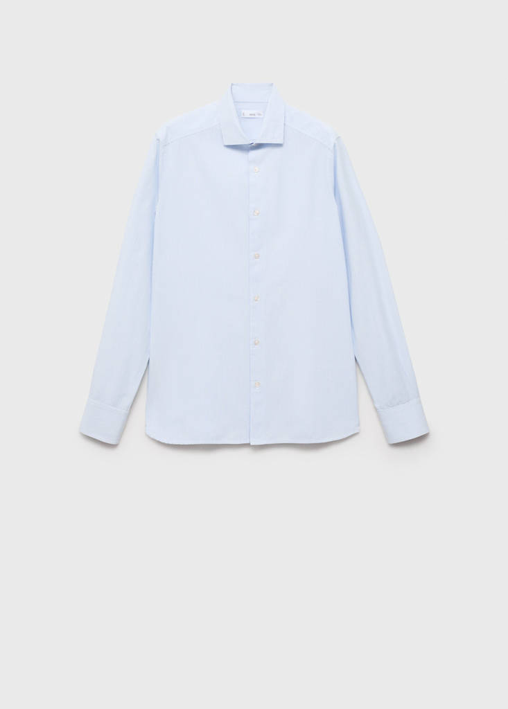 Oxford cotton shirt — Sky Blue