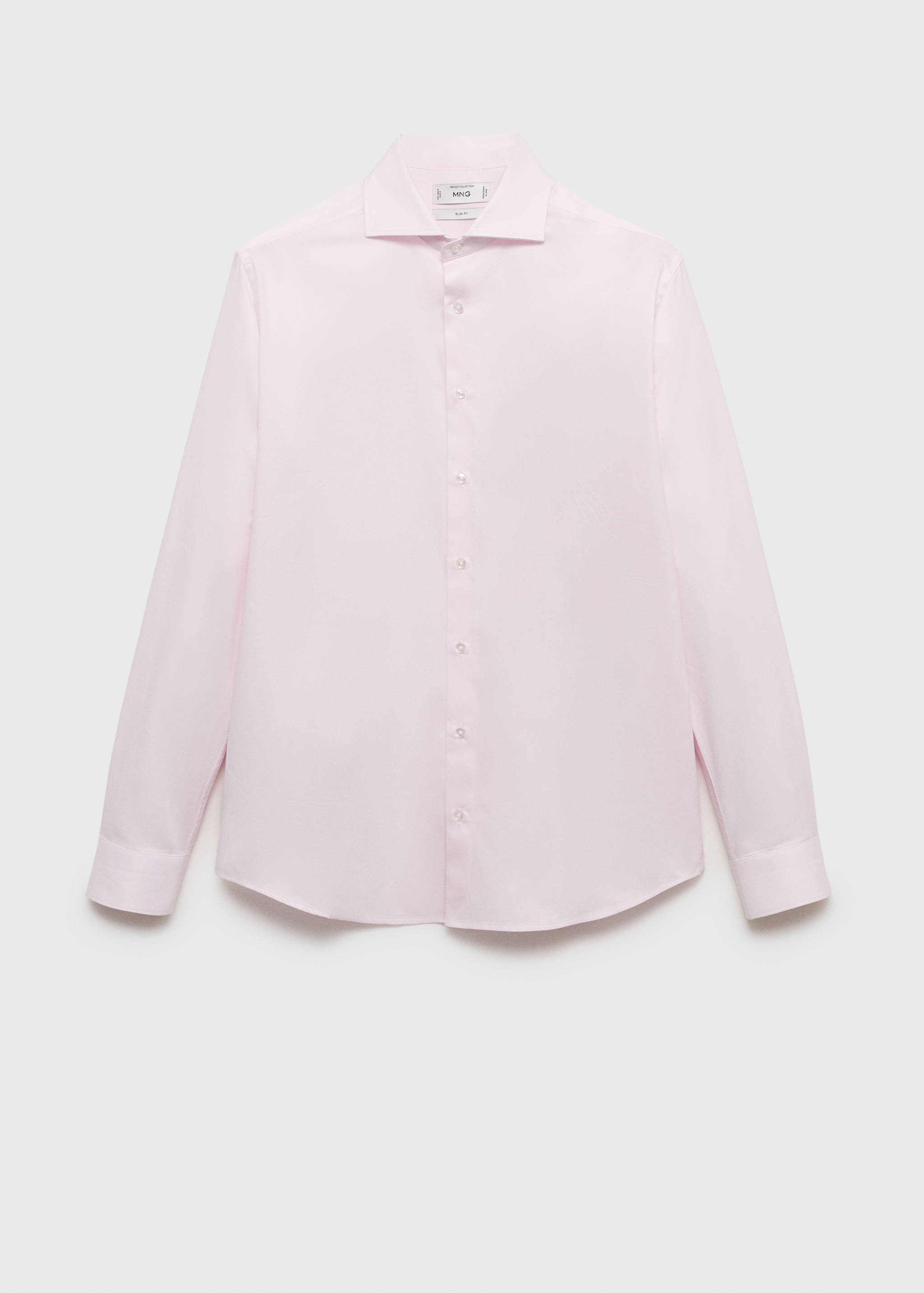 100% cotton slim-fit suit shirt - Article without model