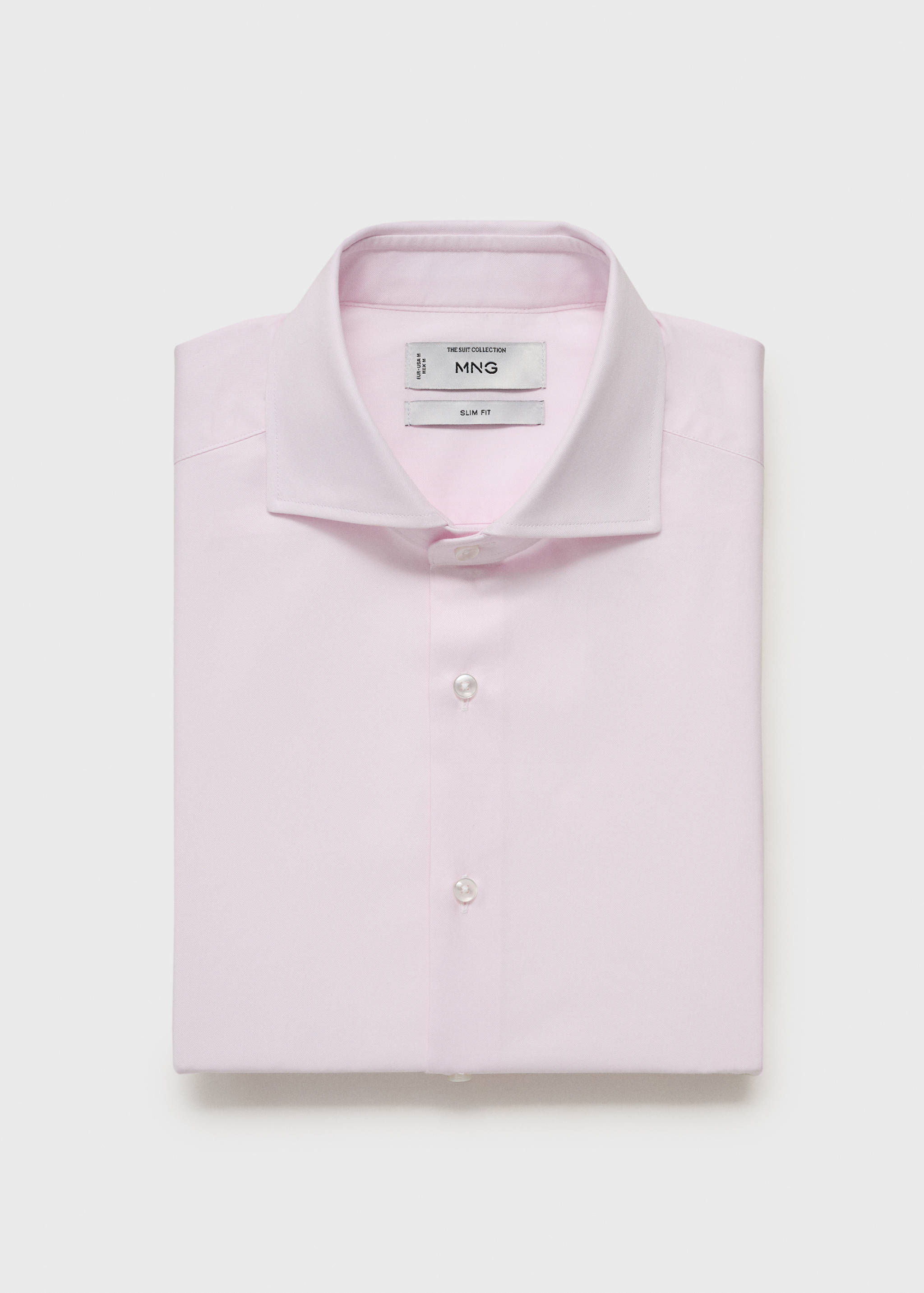100% cotton slim-fit suit shirt - Details of the article 9