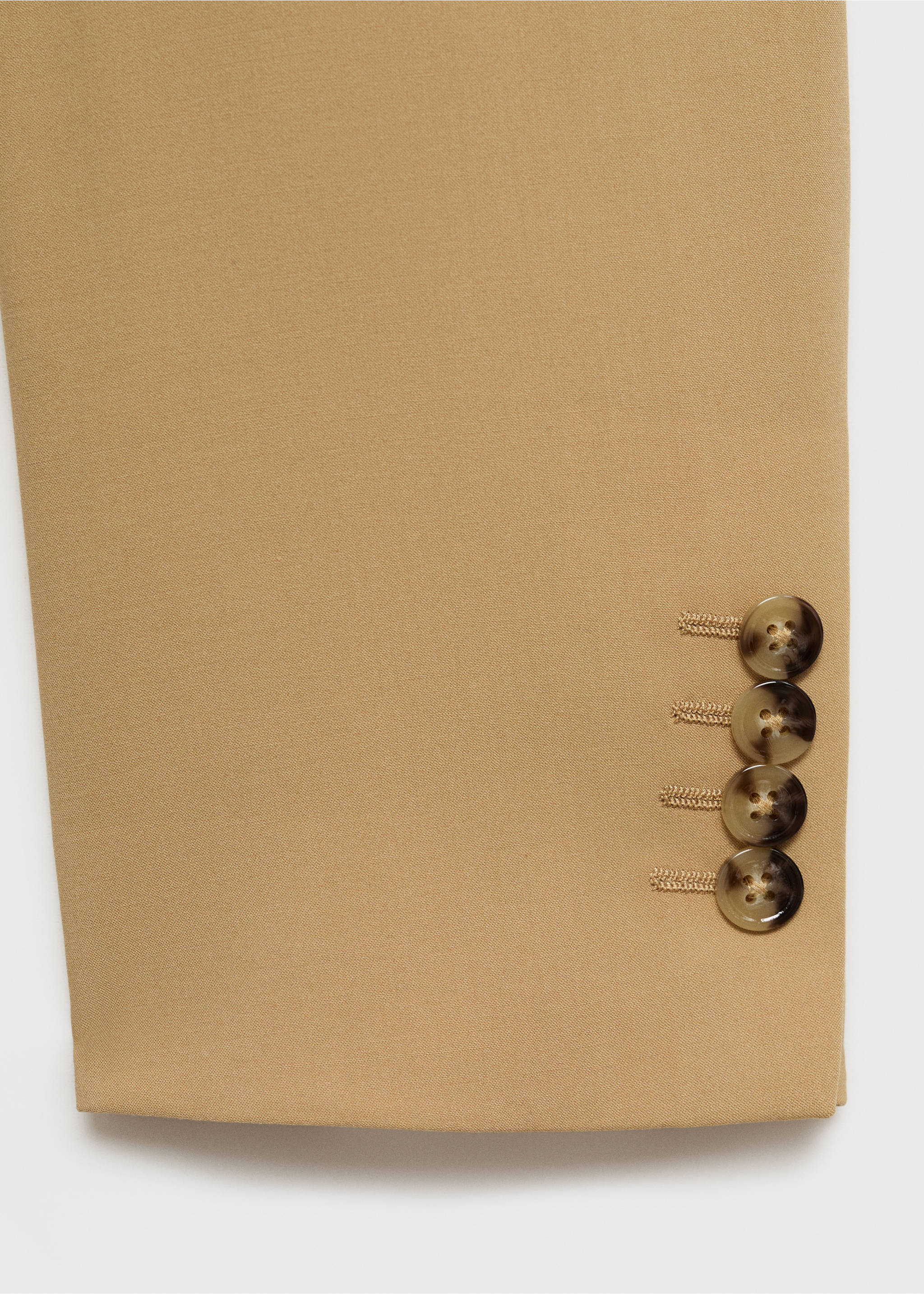Veste de costume Boston coupe regular croisée - Détail de l'article 0, Beige. Ref: 17071227-00.
