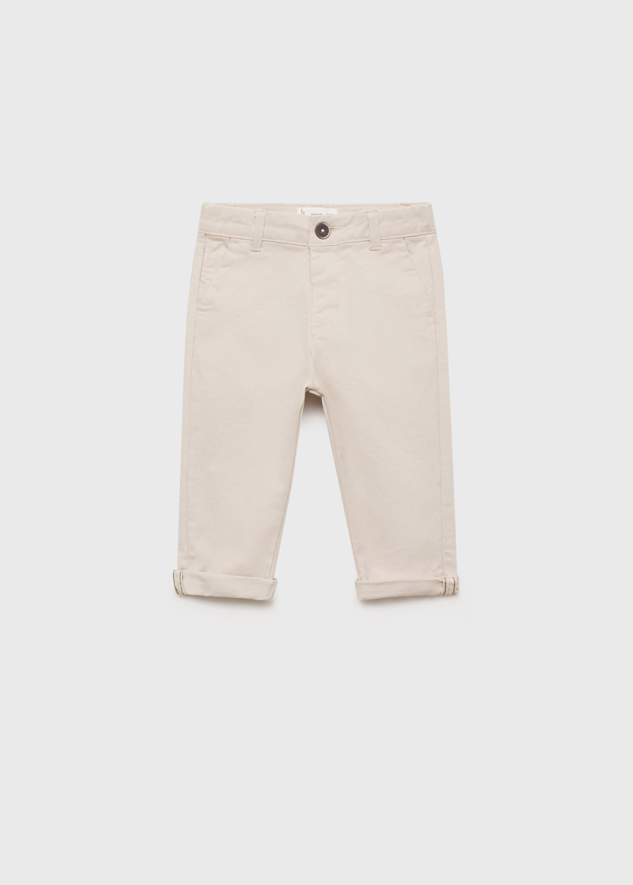 Cotton chinos - Article without model