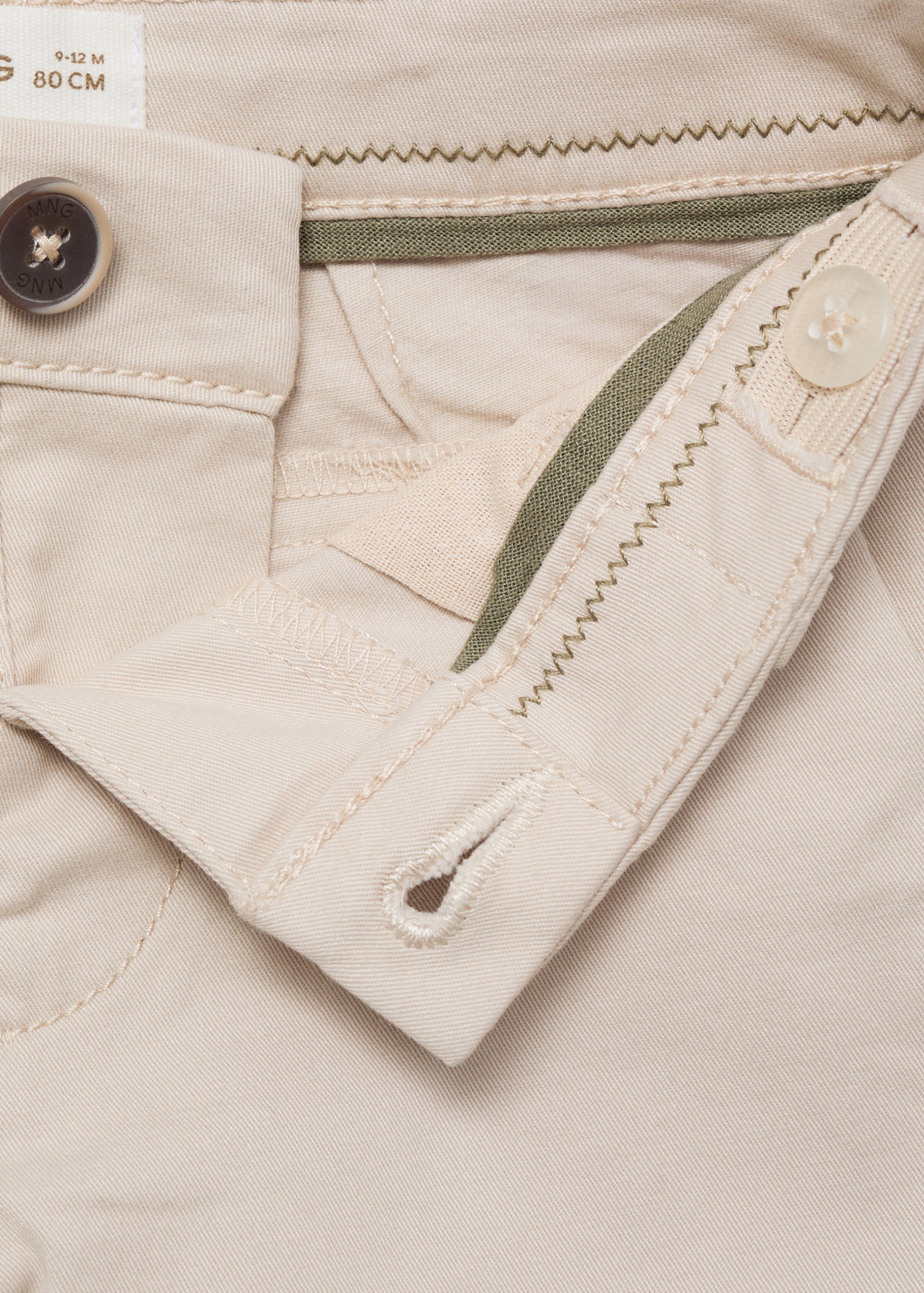 Cotton chinos - Details of the article 8