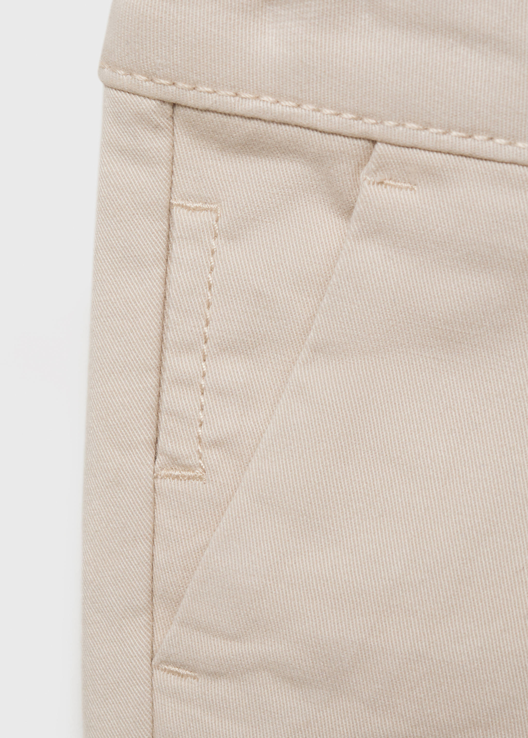 Cotton chinos - Details of the article 0