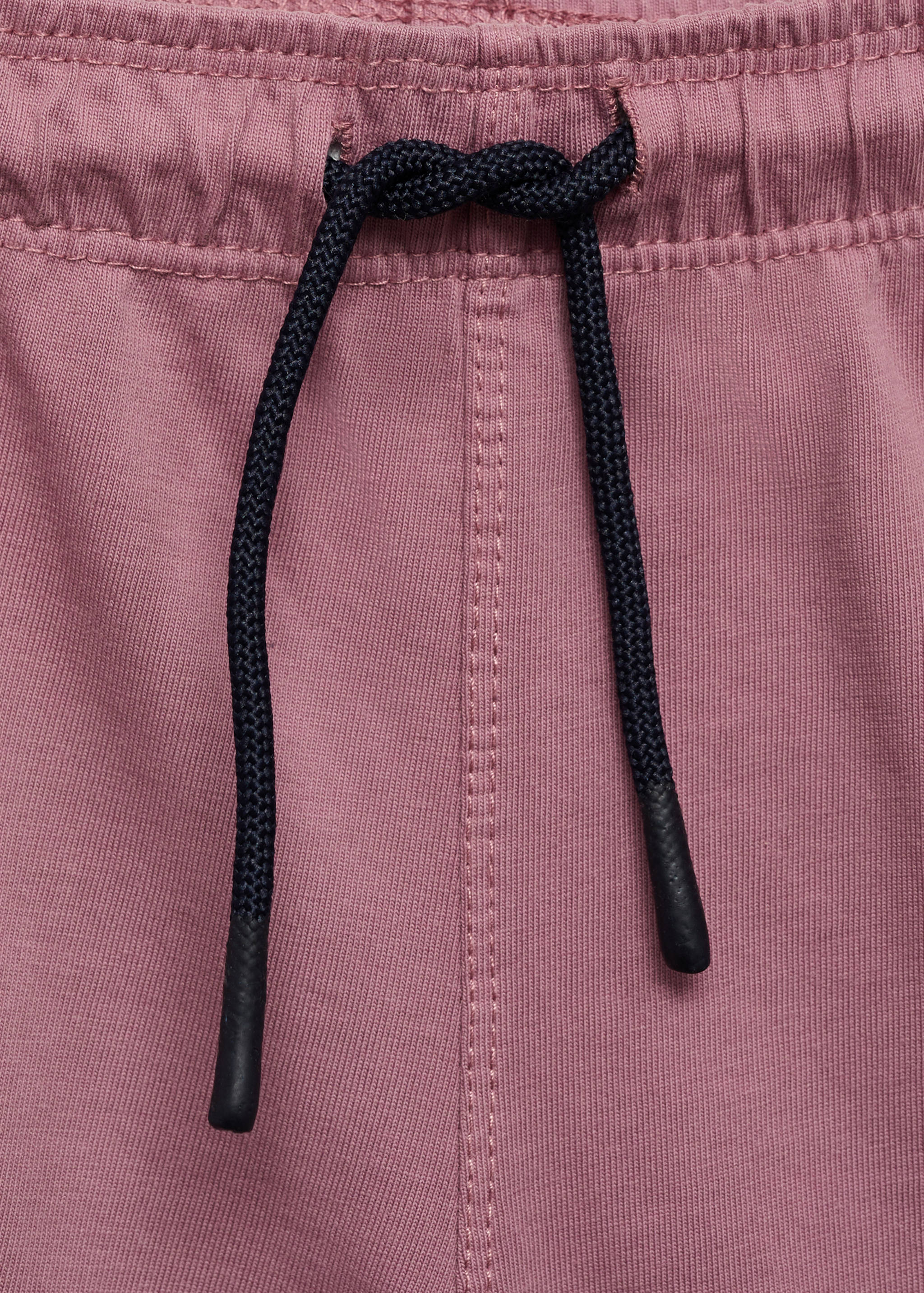 Comfy-fit bermuda shorts with drawstring - Details of the article 8
