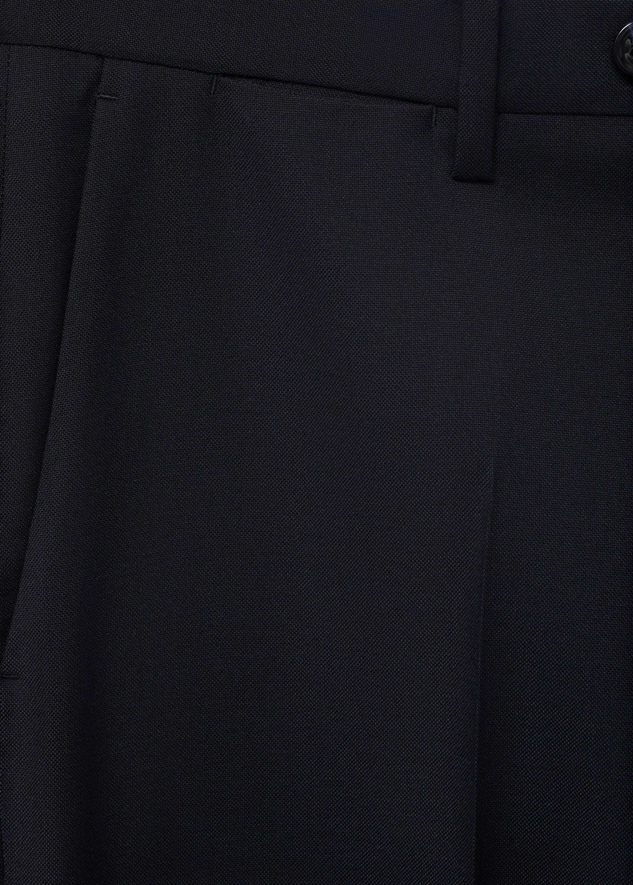 Milan slim-fit suit trousers - Details of the article 0