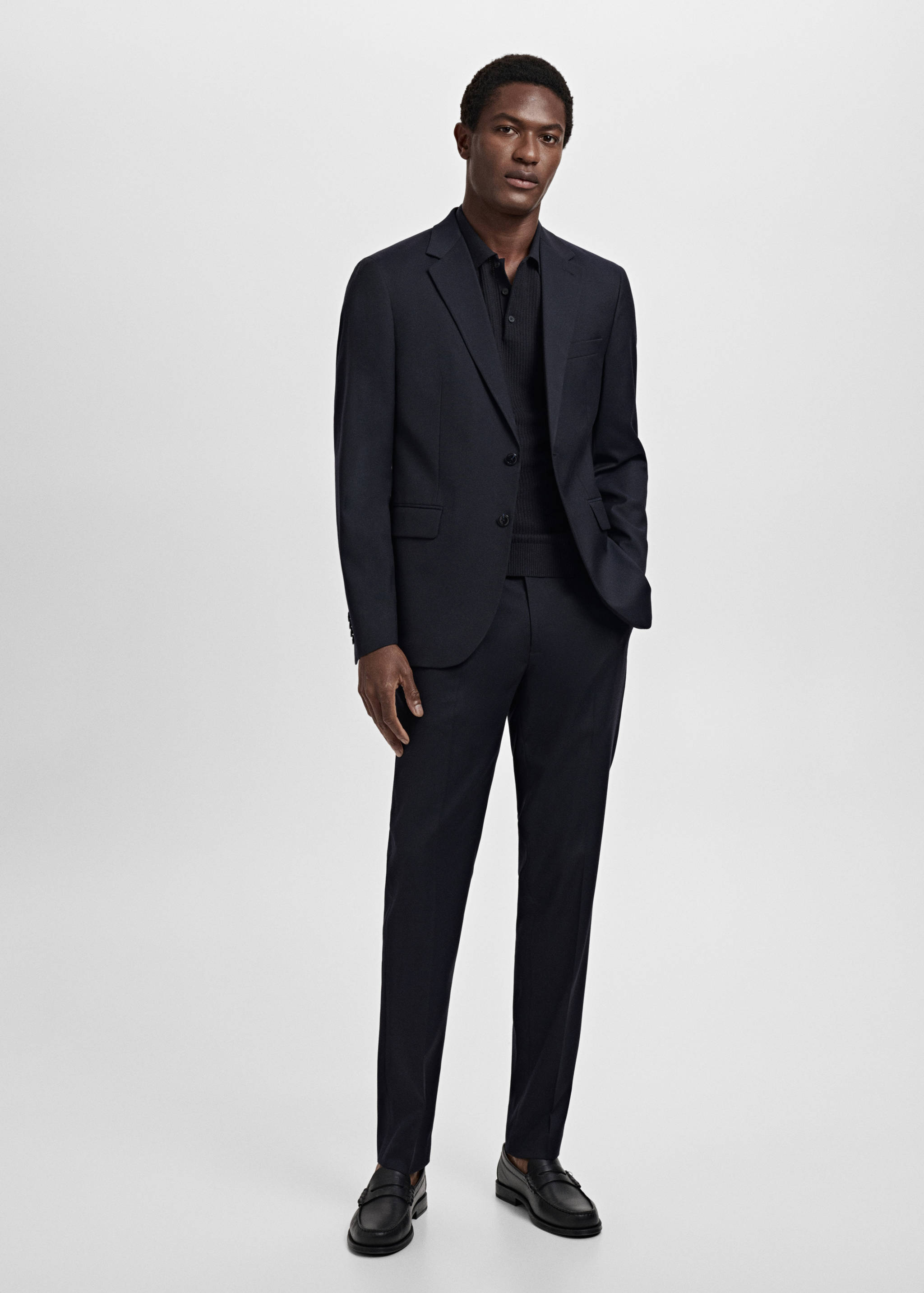Pantalón traje Milán slim fit - Plano general