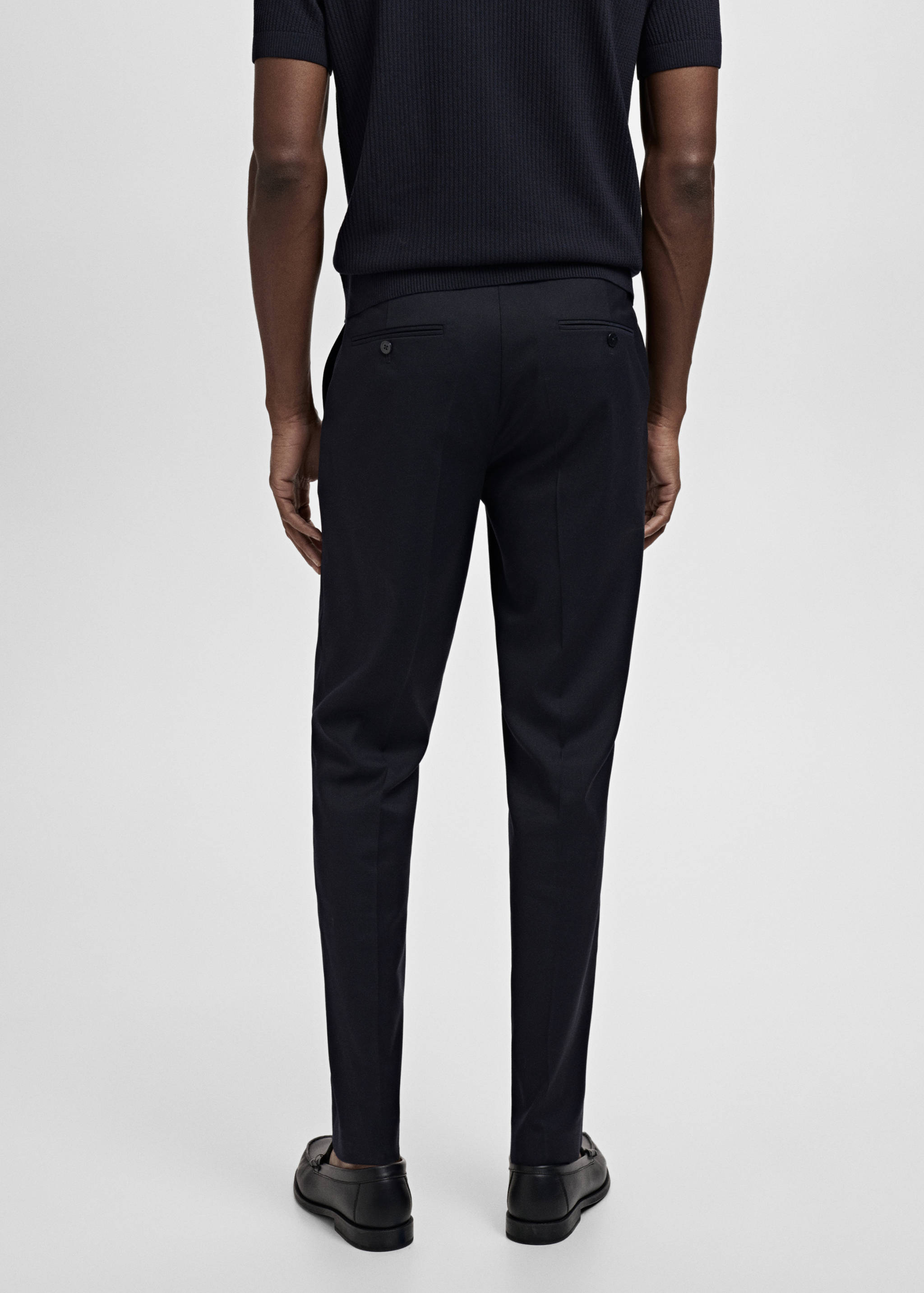 Pantalón traje Milán slim fit - Reverso del artículo