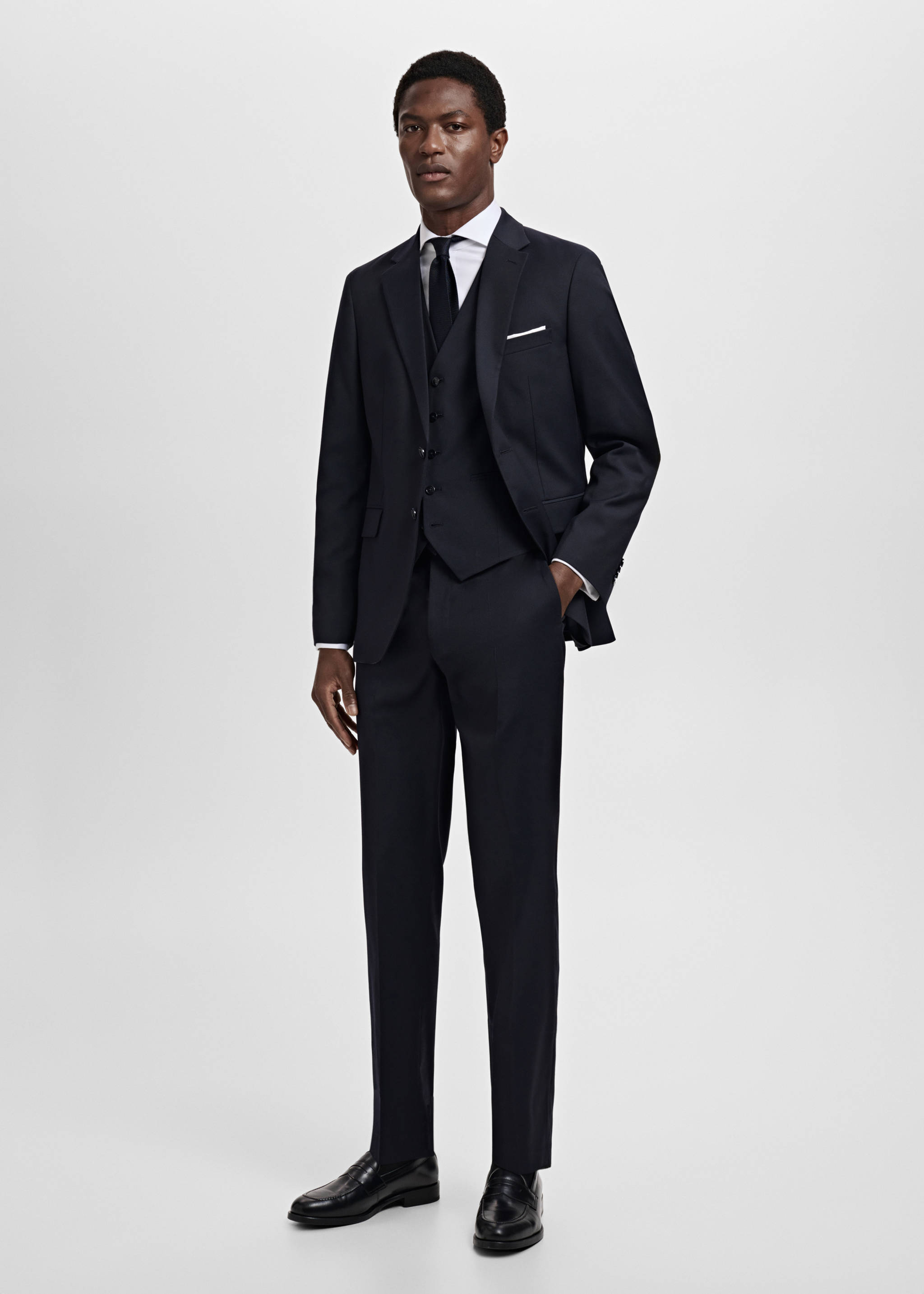 Pantalón traje Milán slim fit - Plano general