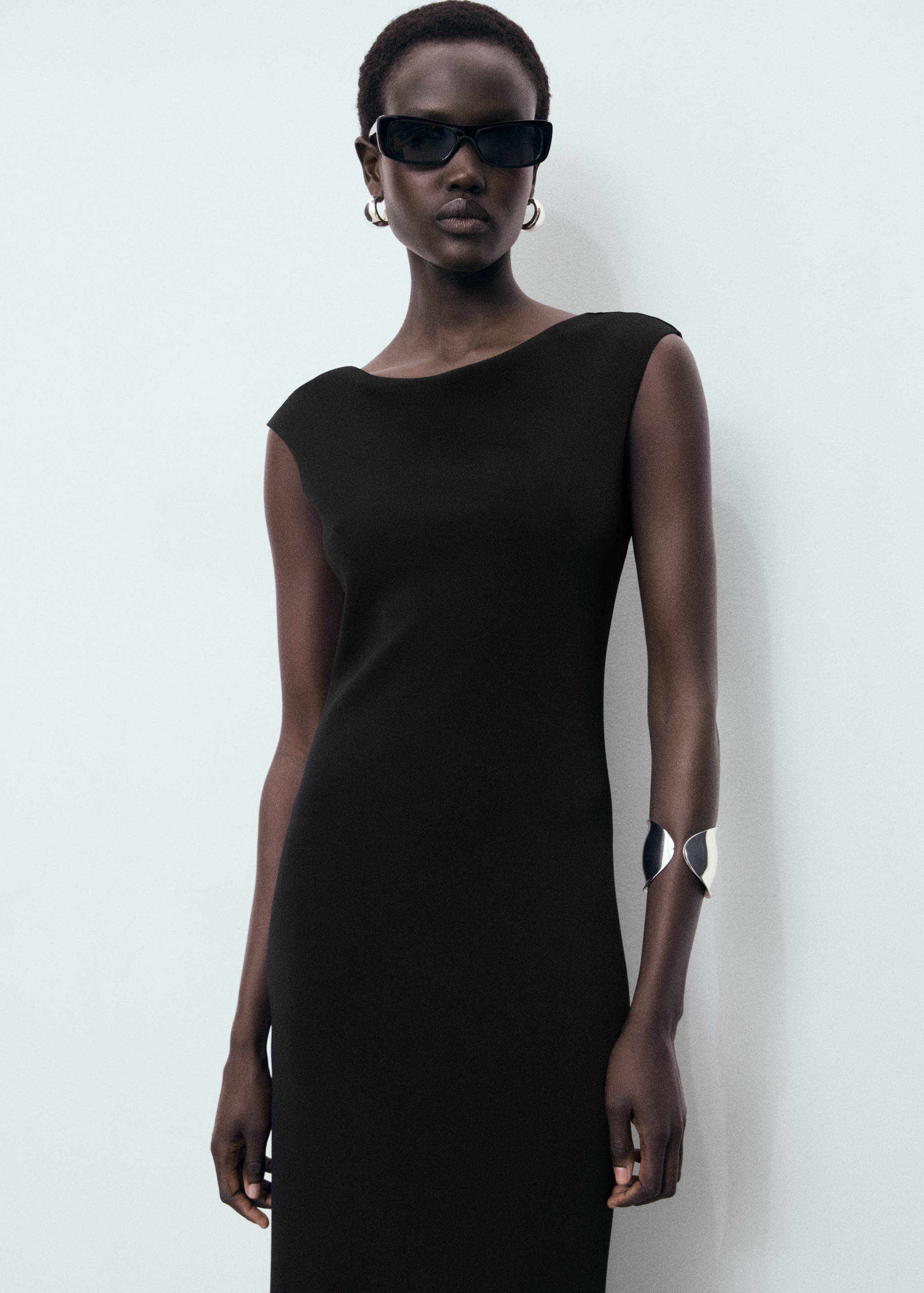 Open back dress - Medium plane