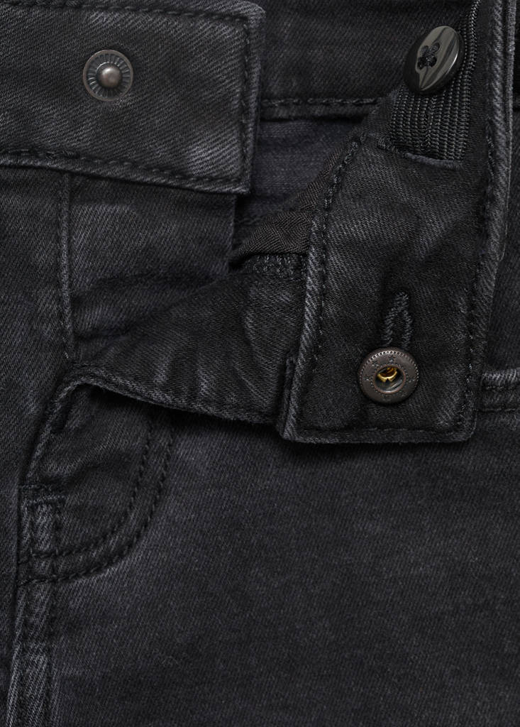 Slim-fit jeans — Black denim