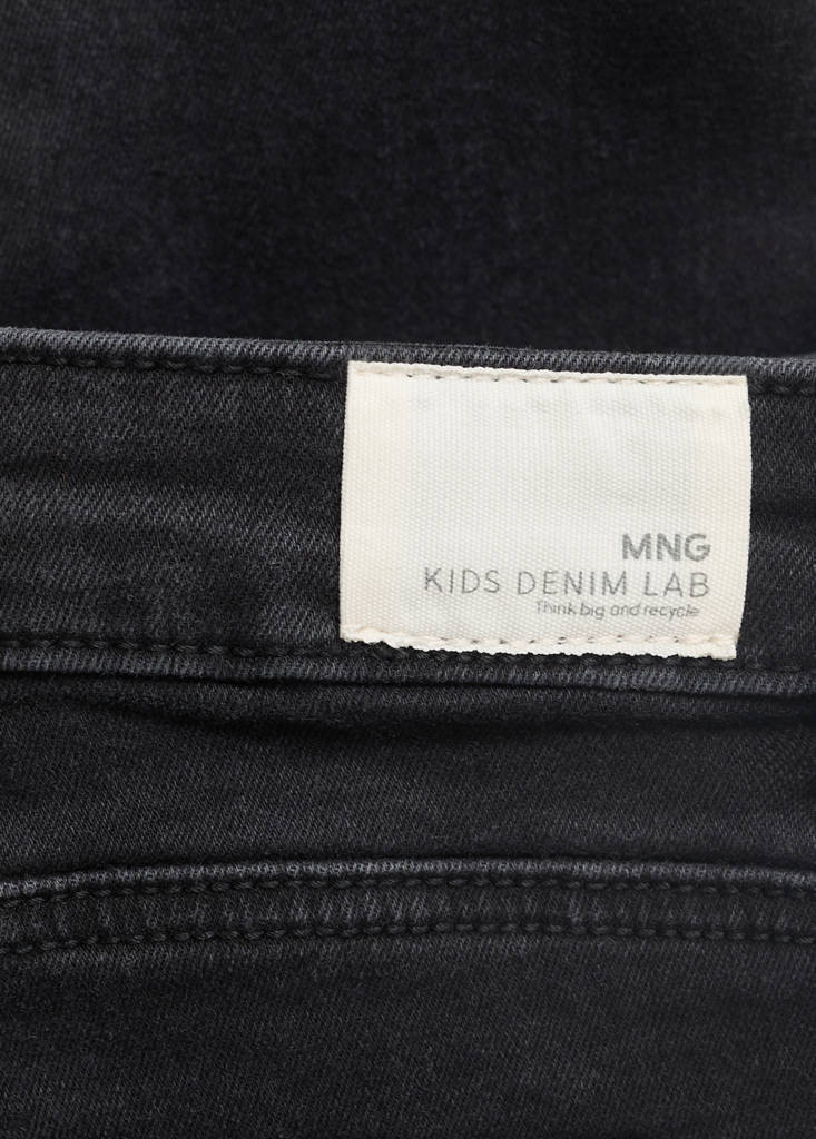Slim-fit jeans — Black denim