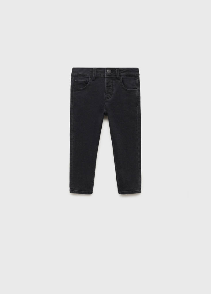 Slim-fit jeans — Black denim