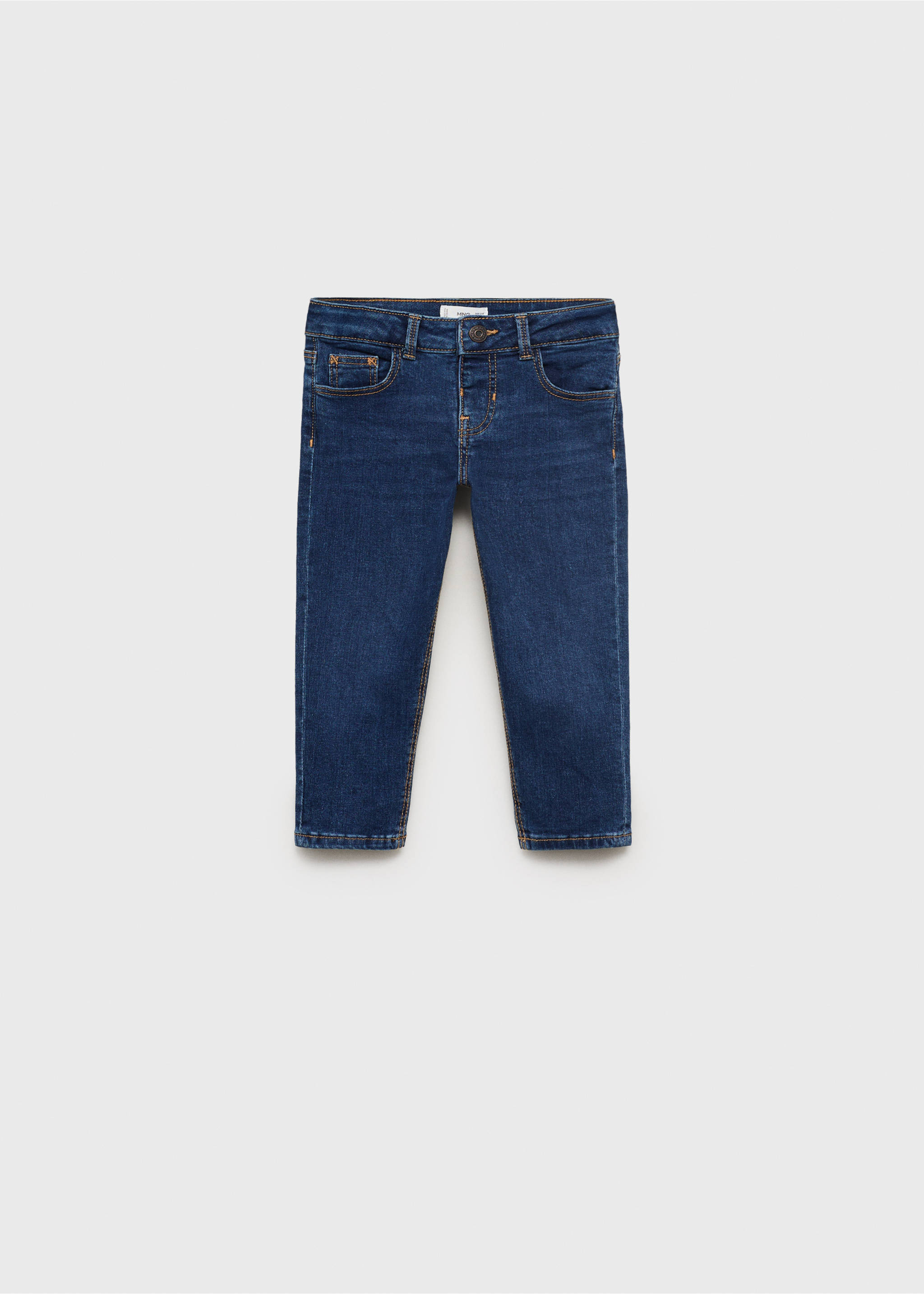 Джинсы slim fit - Изделие без модели, Темно-синий. Ref: 17071238-00.