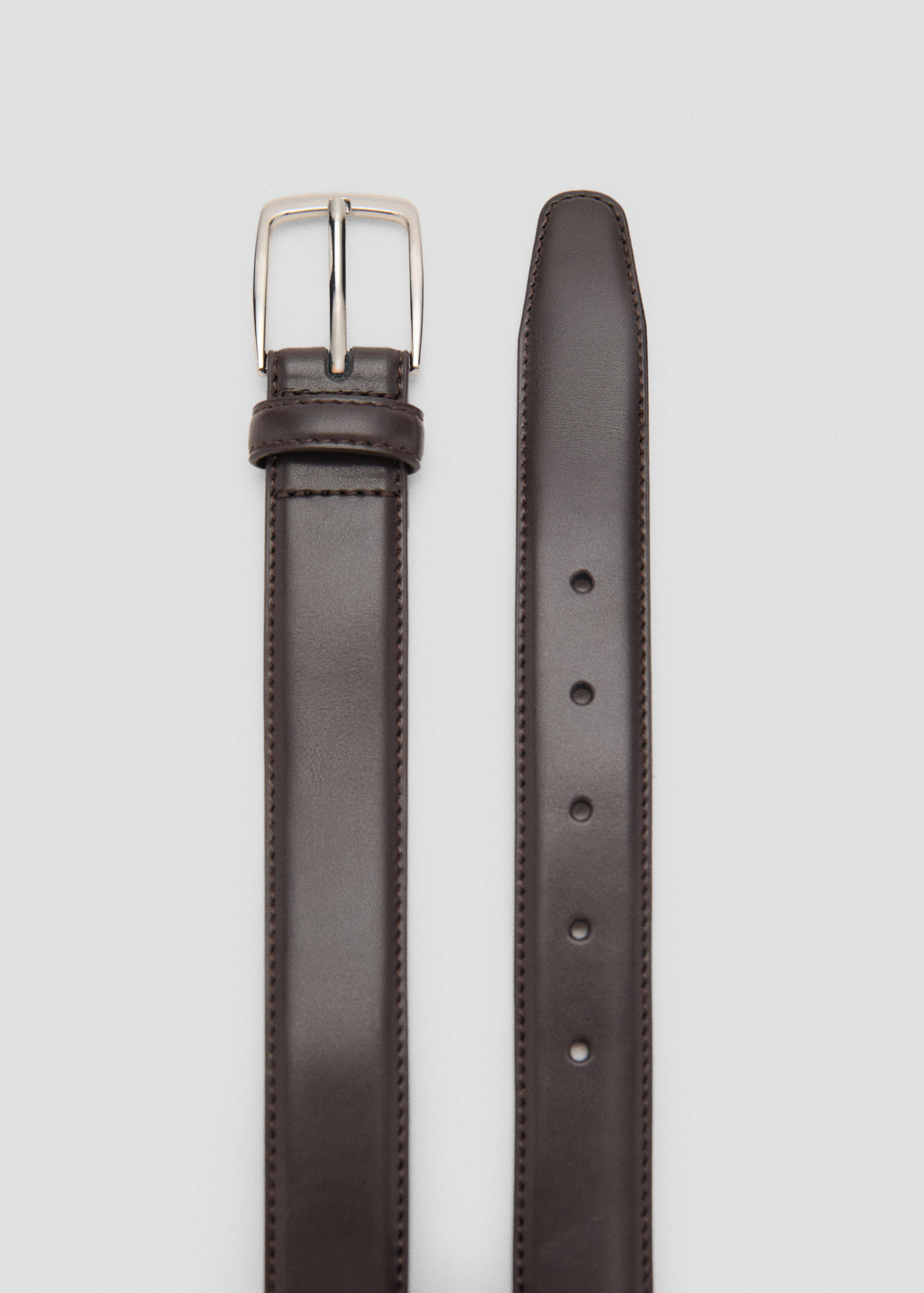 Nappa leather belt - Medium plane