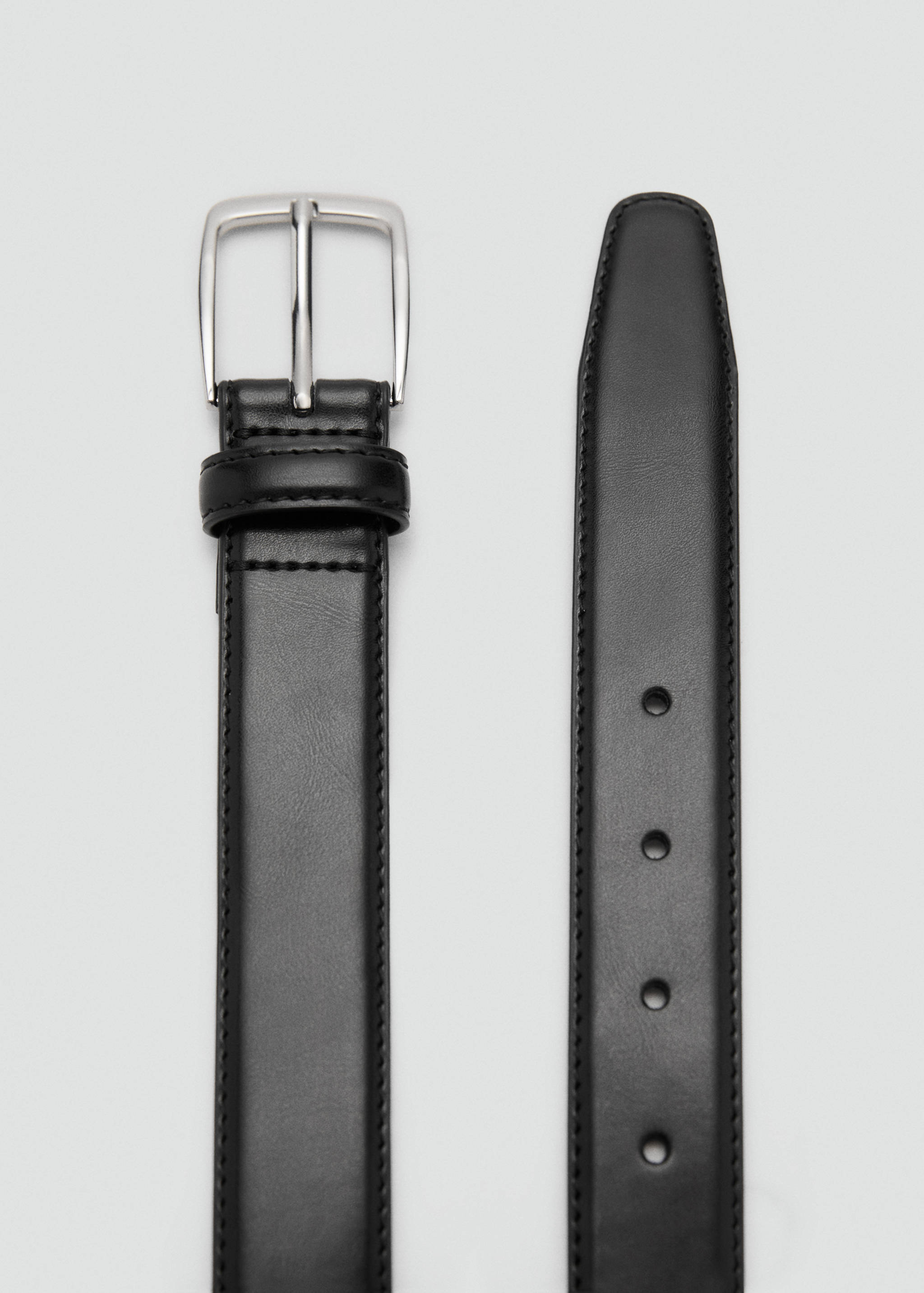 Nappa leather belt - Medium plane