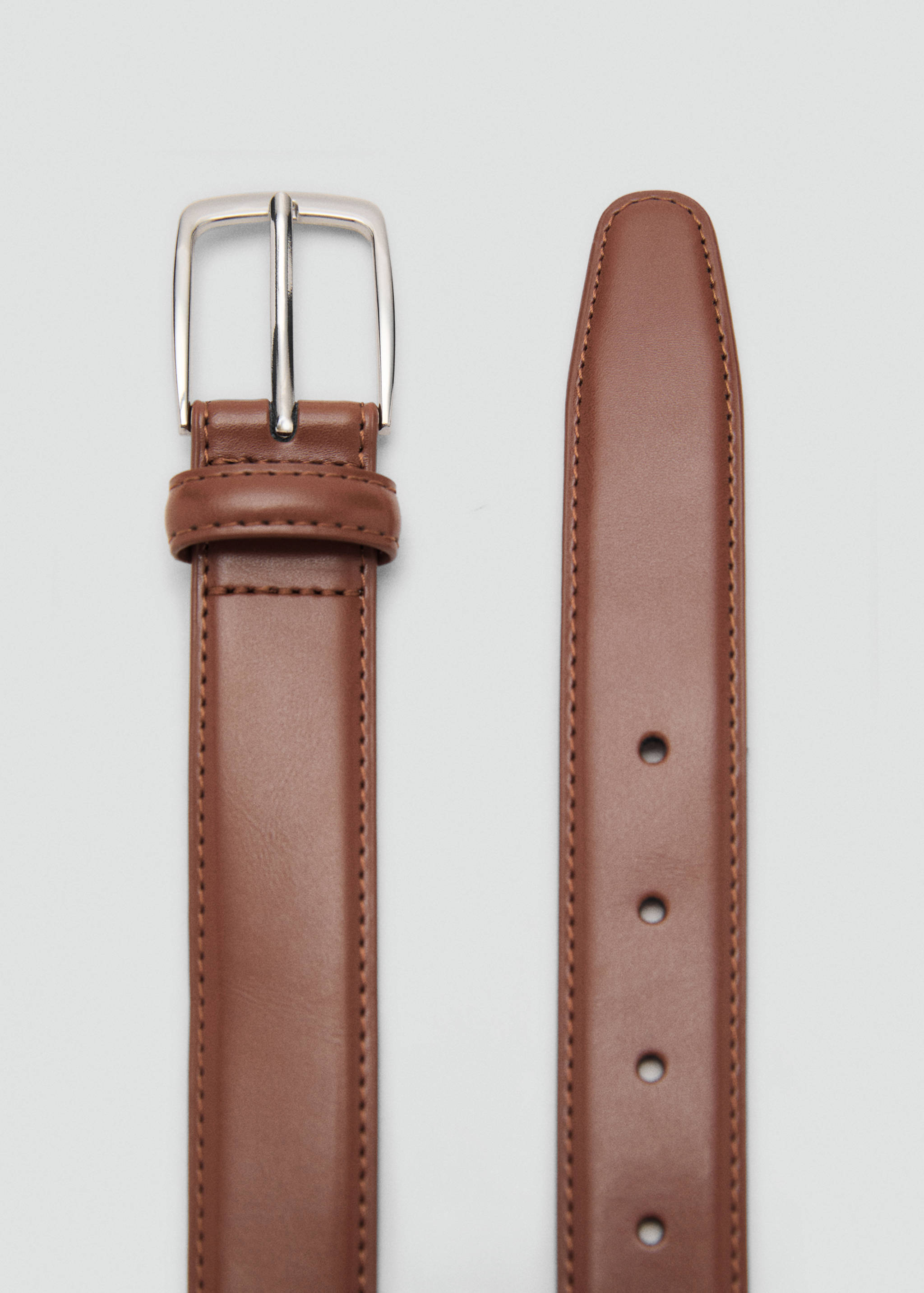 Nappa leather belt - Medium plane