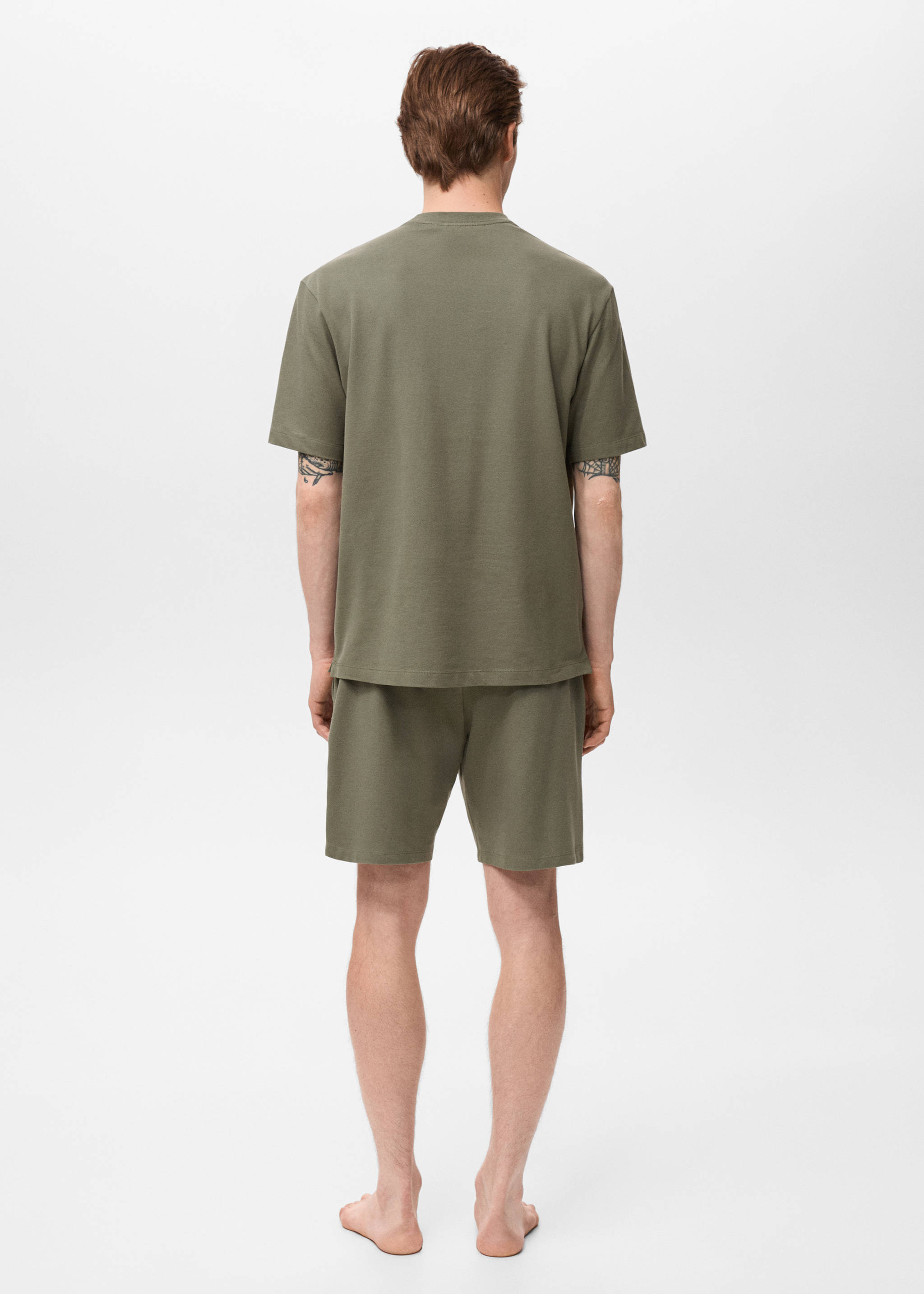 Cotton pyjama shorts pack - Reverse of the article