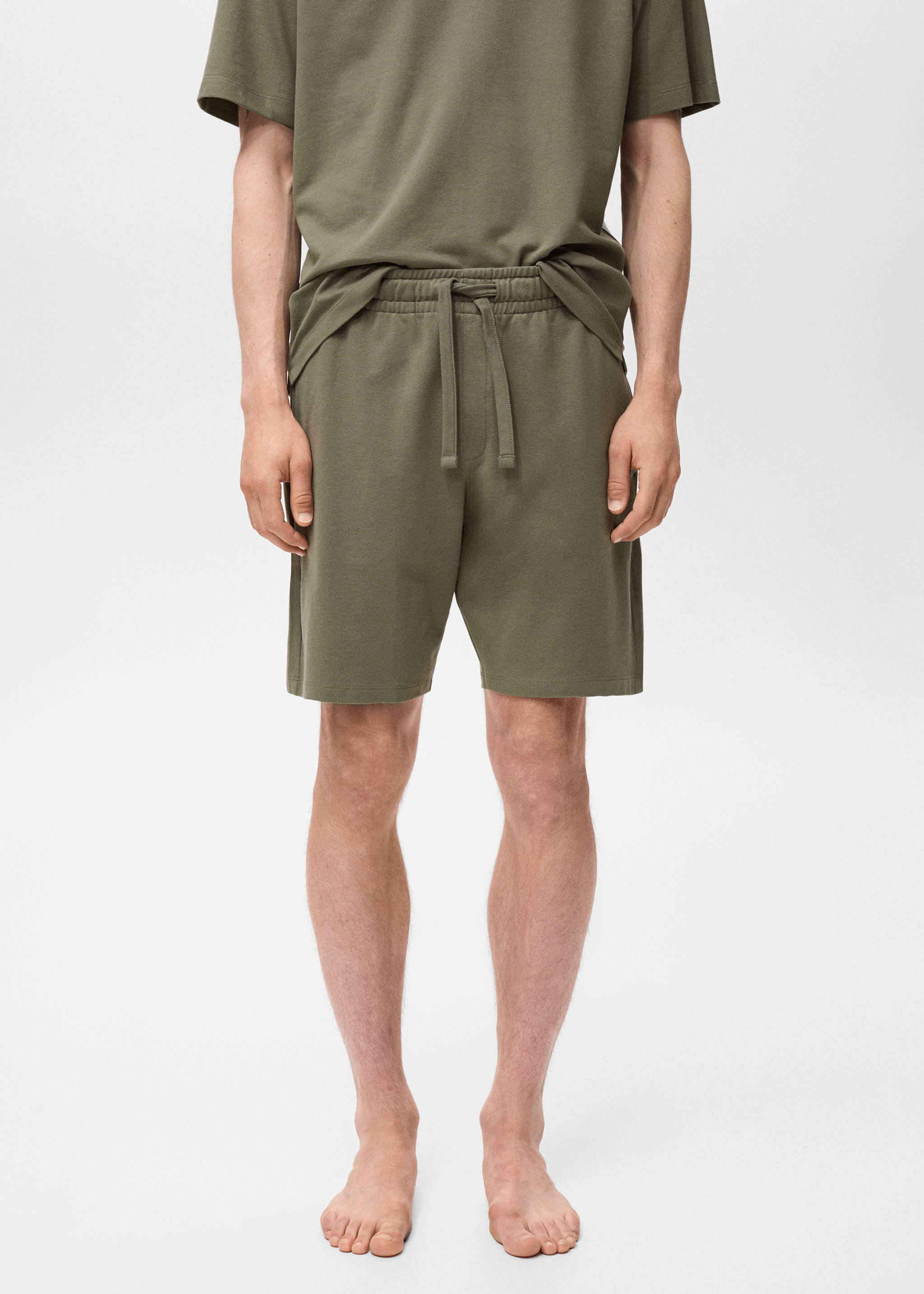 Cotton pyjama shorts pack - Details of the article 1