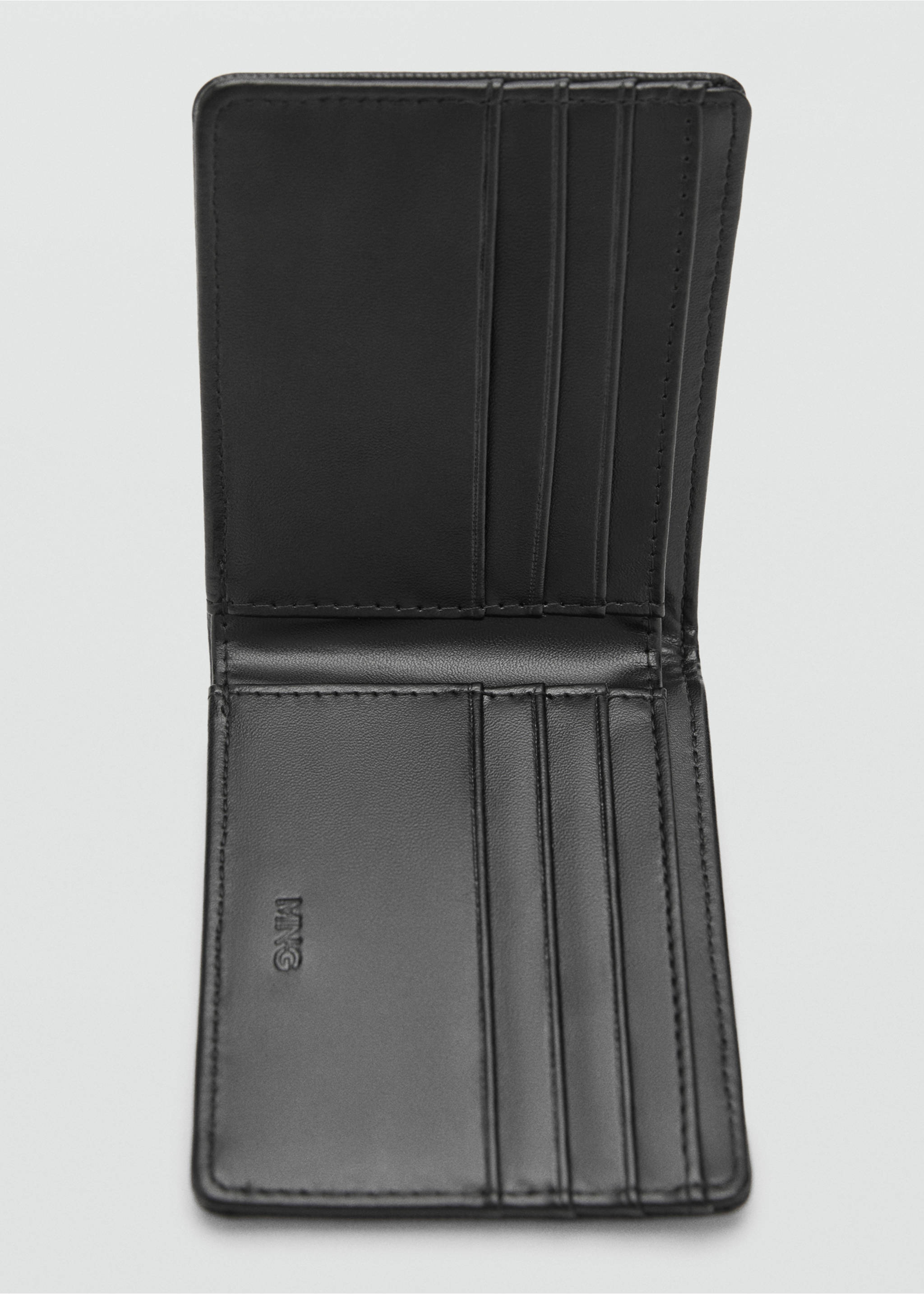 Portefeuille porte-cartes anti RFID - Plan moyen, Noir. Ref: 17071241-00.