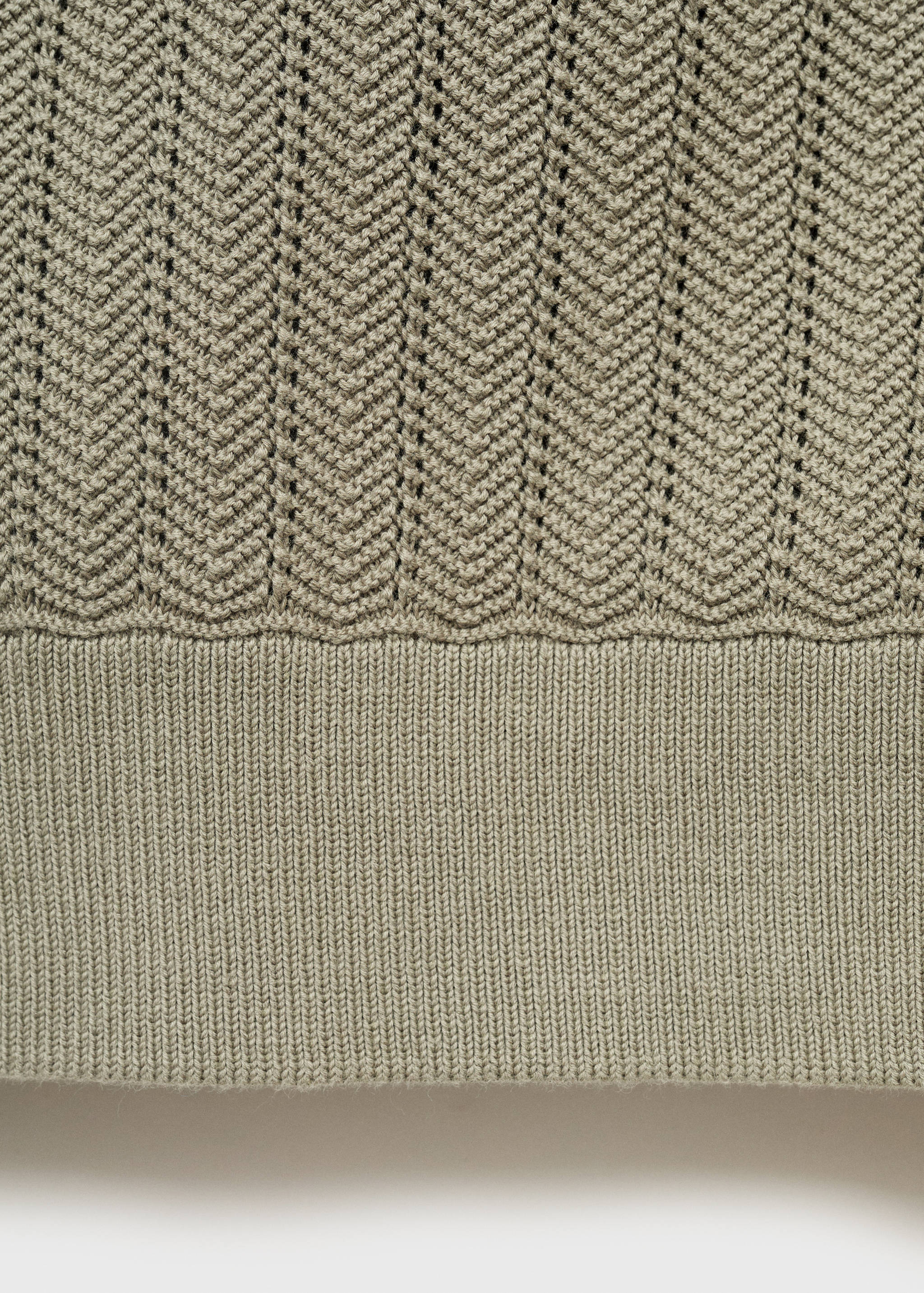 Рубашка 100% хлопок со структурой - Деталь изделия 0