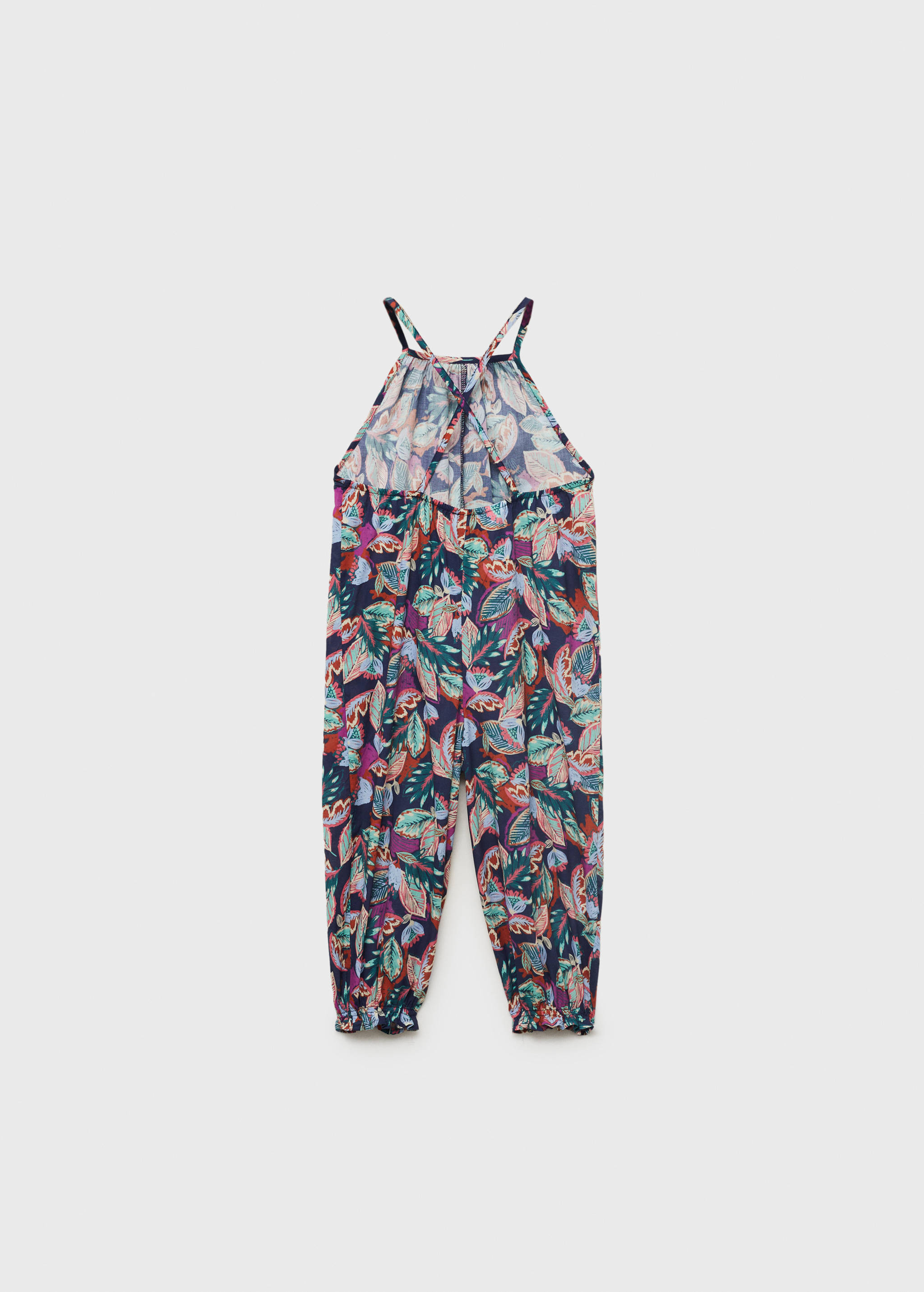Floral print jumpsuit - Reverse of the article