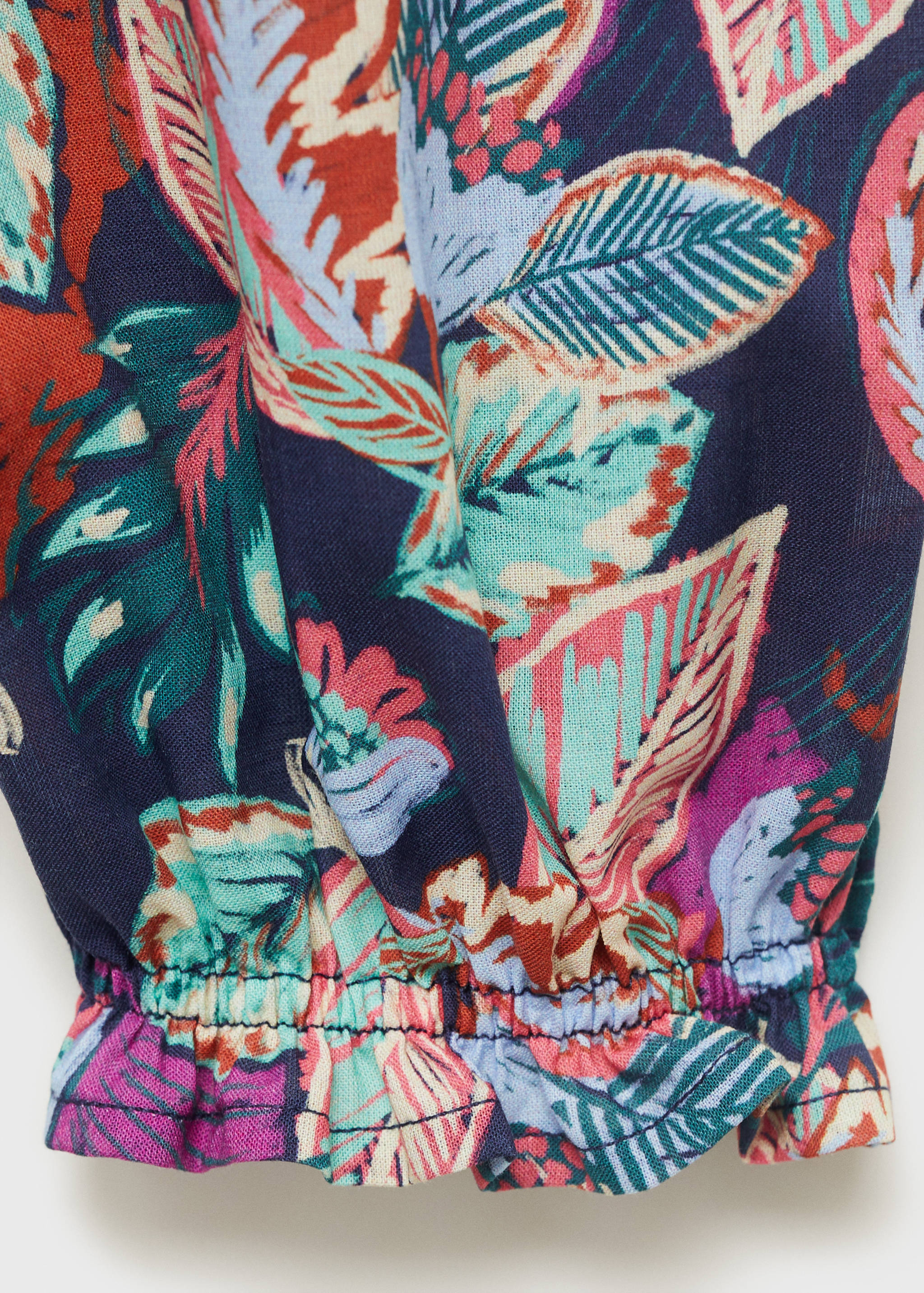 Floral print jumpsuit - Details of the article 0