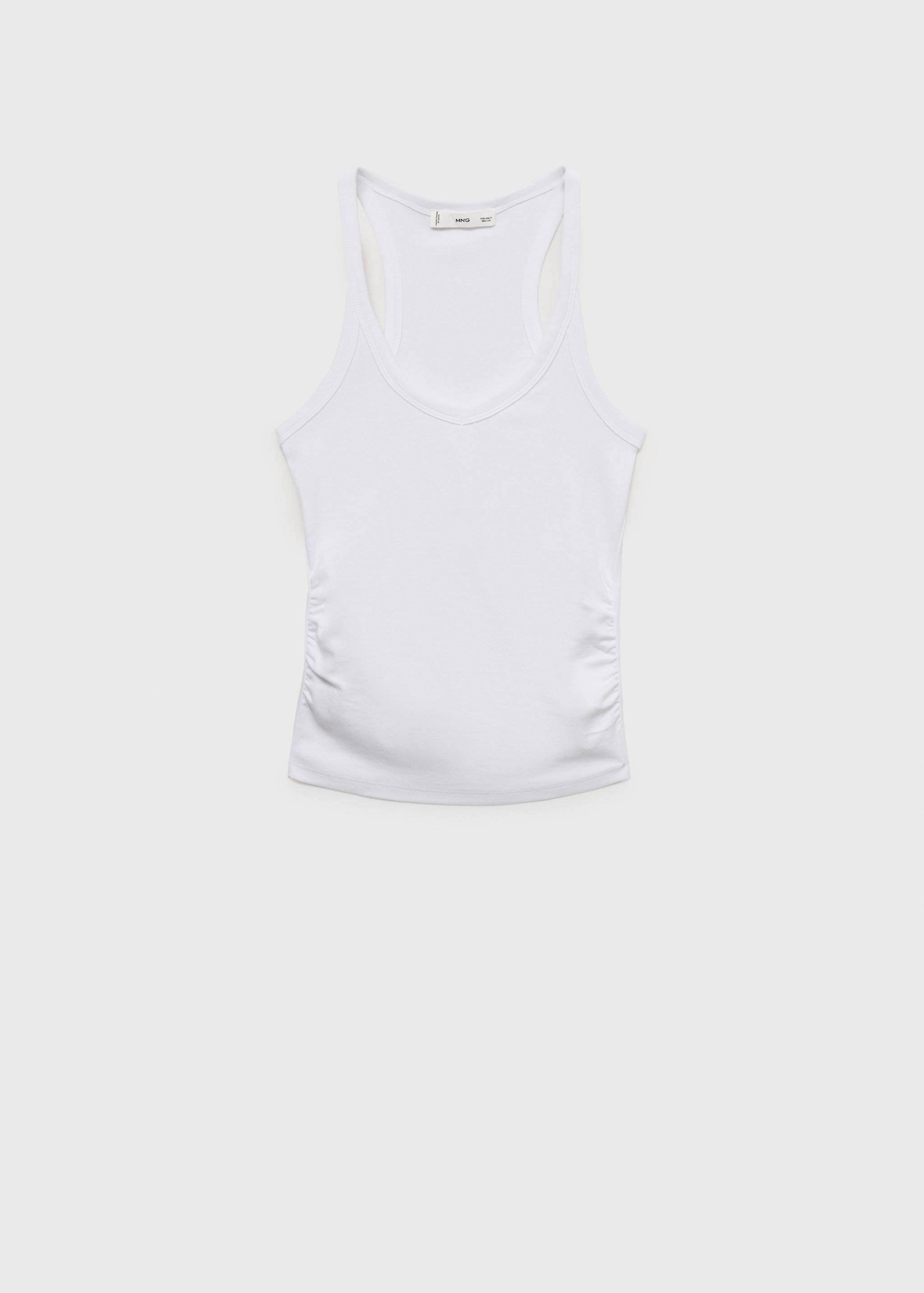 Cotton maternity top with straps - Article without model