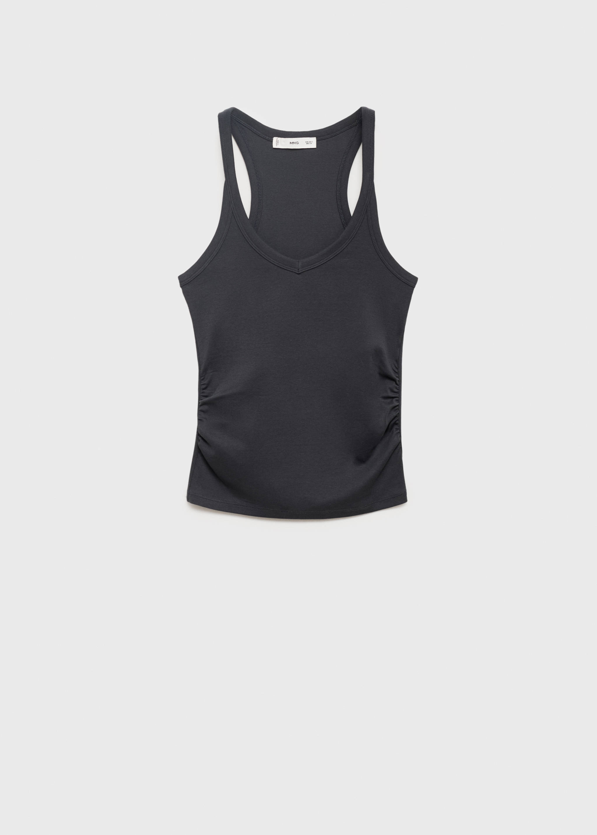 Cotton maternity top with straps - Article without model