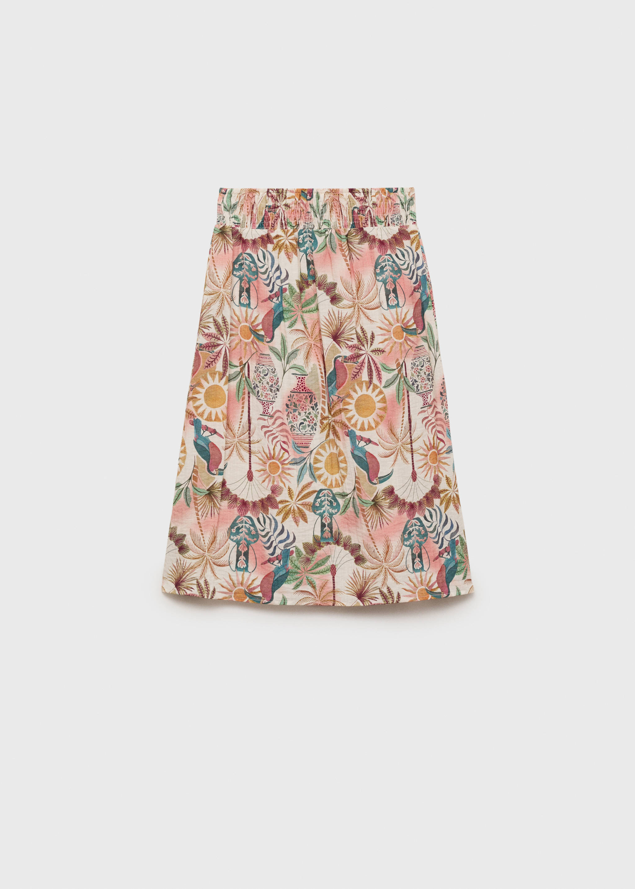 Printed long skirt - Article without model