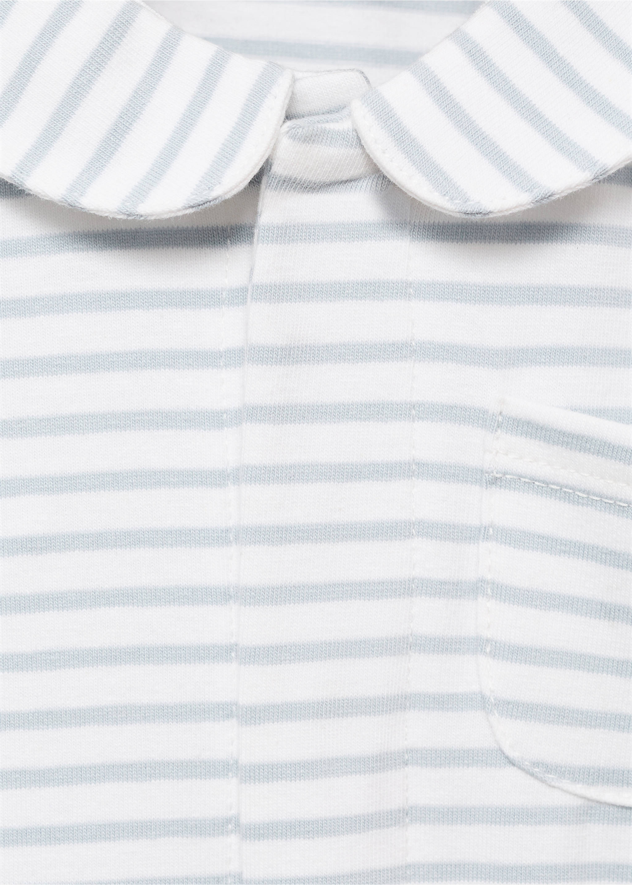 Pijama body rayas - Detalle del artículo 8, Azul. Ref: 17071256-00.