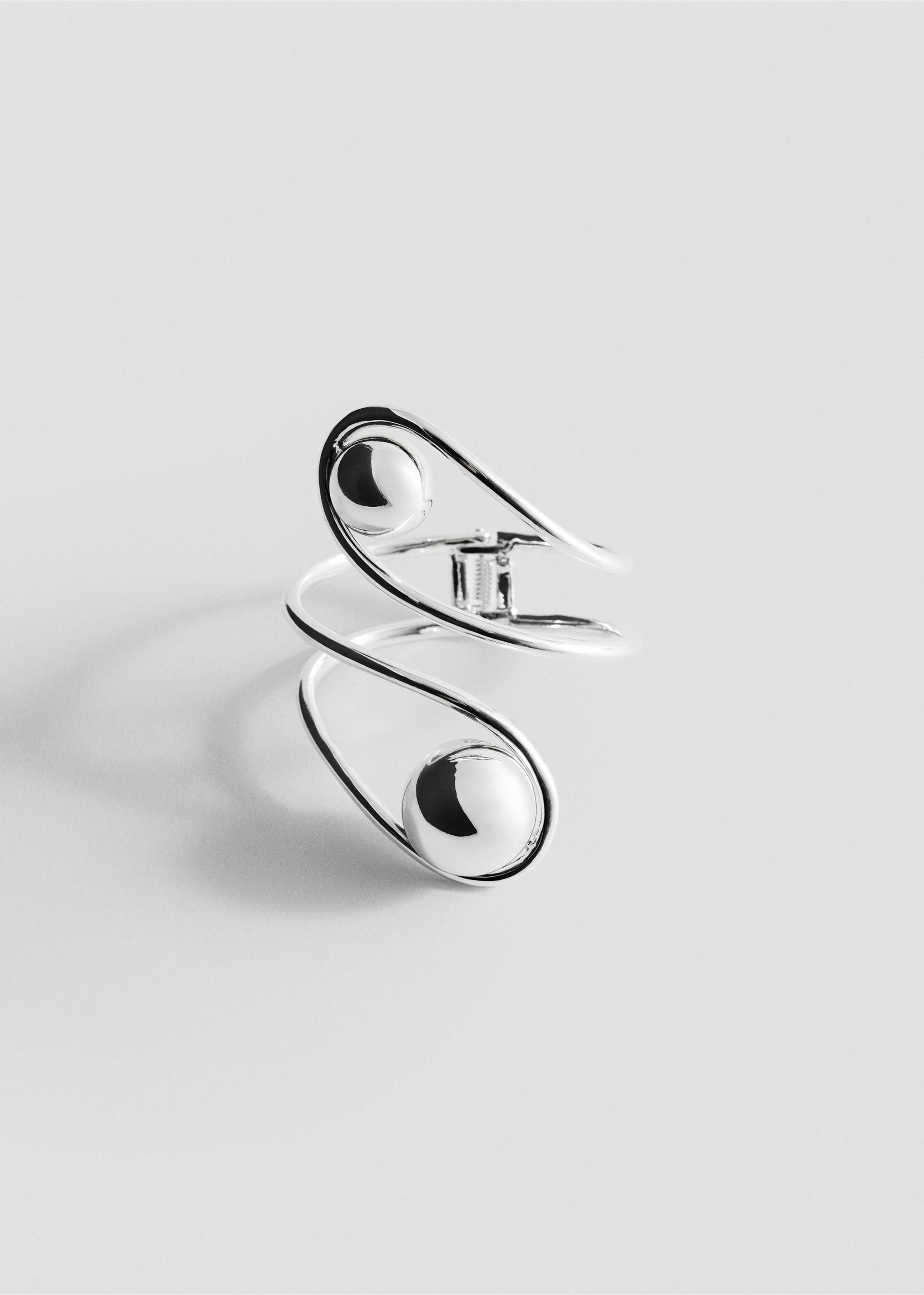Maxi bracelet with sphere design - Article without model, Silver. Ref: 17071263-00.