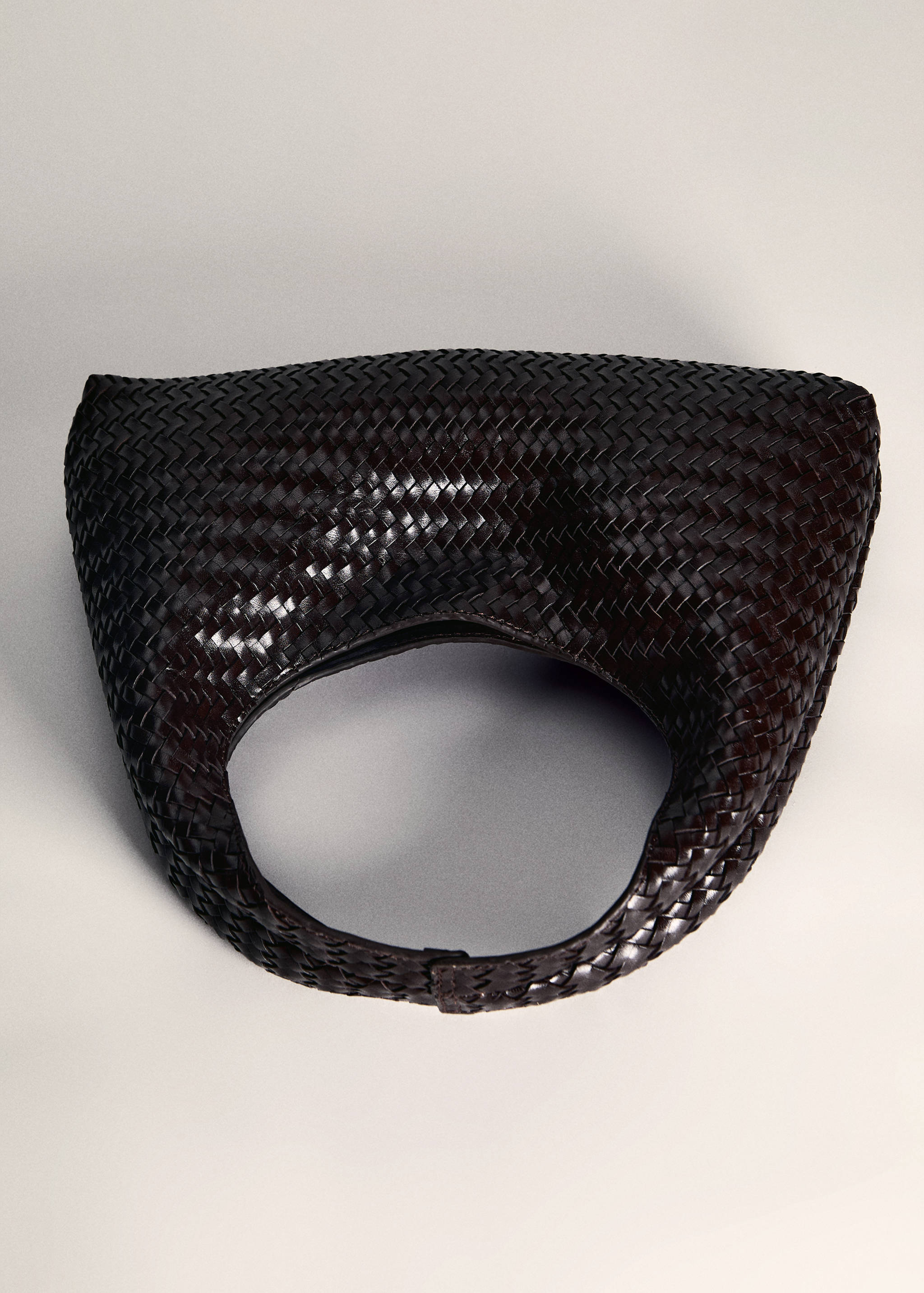 Τσάντα μικρή πλεγμένο δέρμα - Λεπτομέρεια του προϊόντος 5