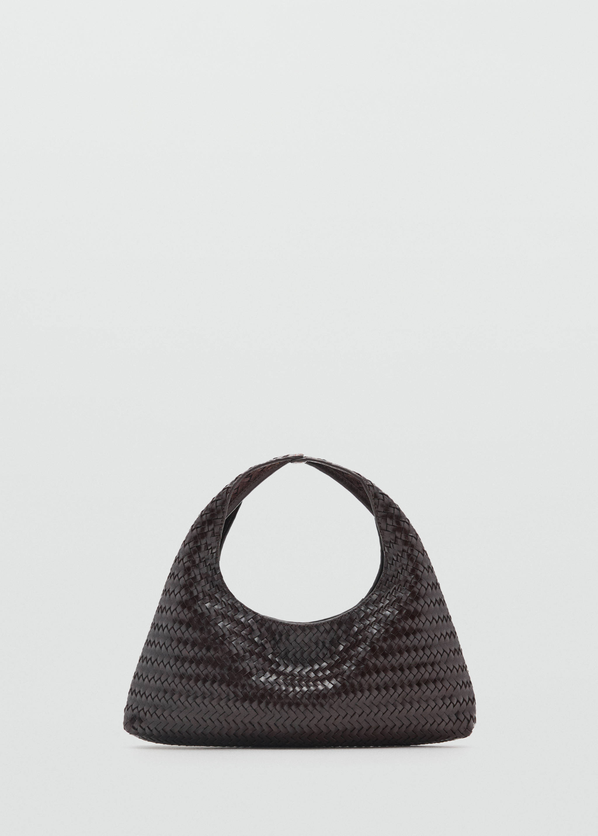 Mini braided leather bag - Article without model