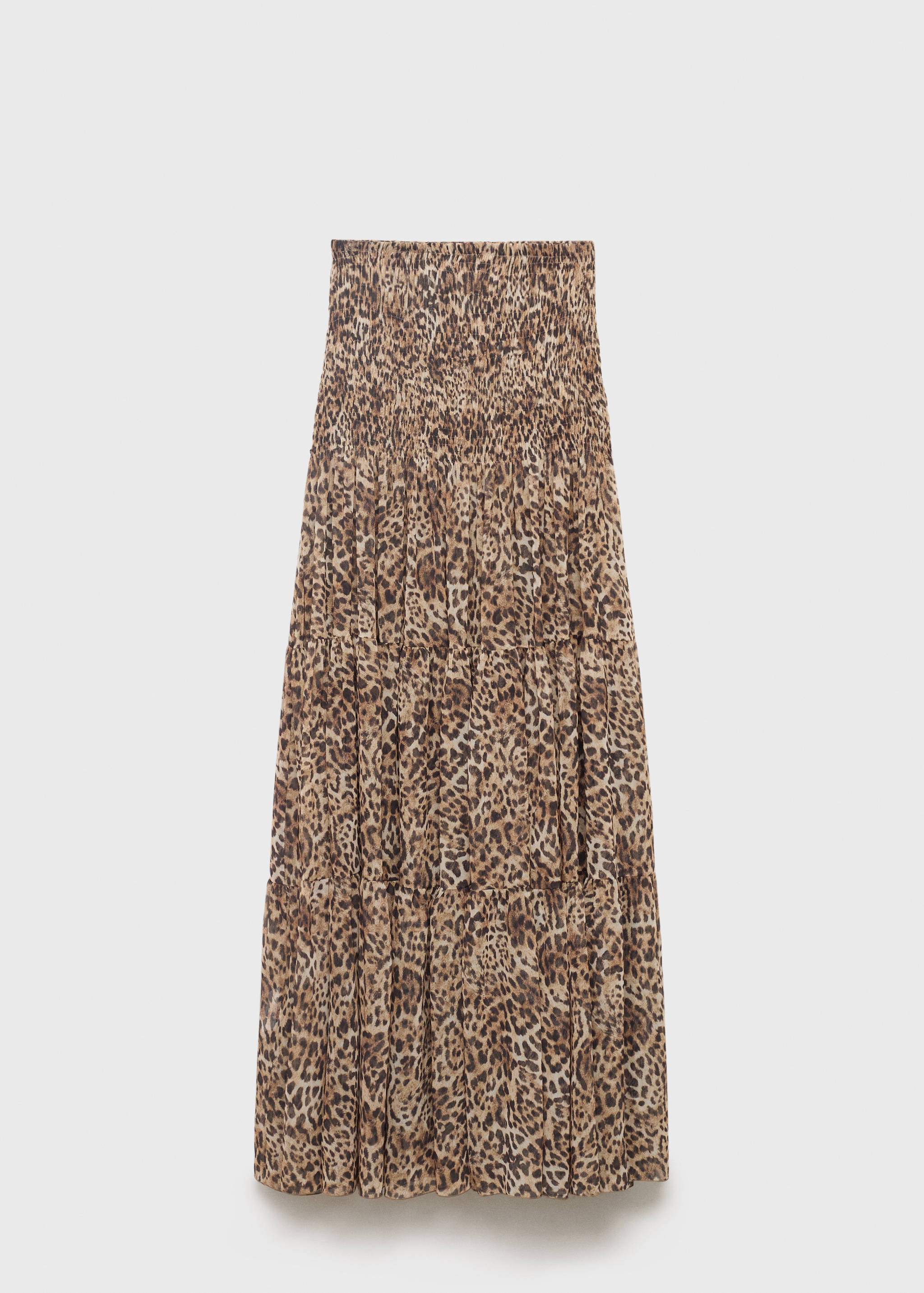 Falda maxi estampado leopardo - Artículo sin modelo