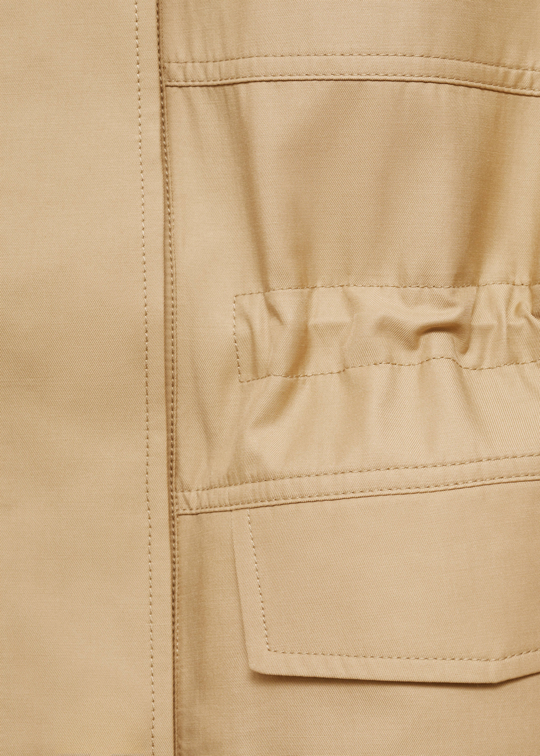 Oversized vest with cargo pockets - Details of the article 0