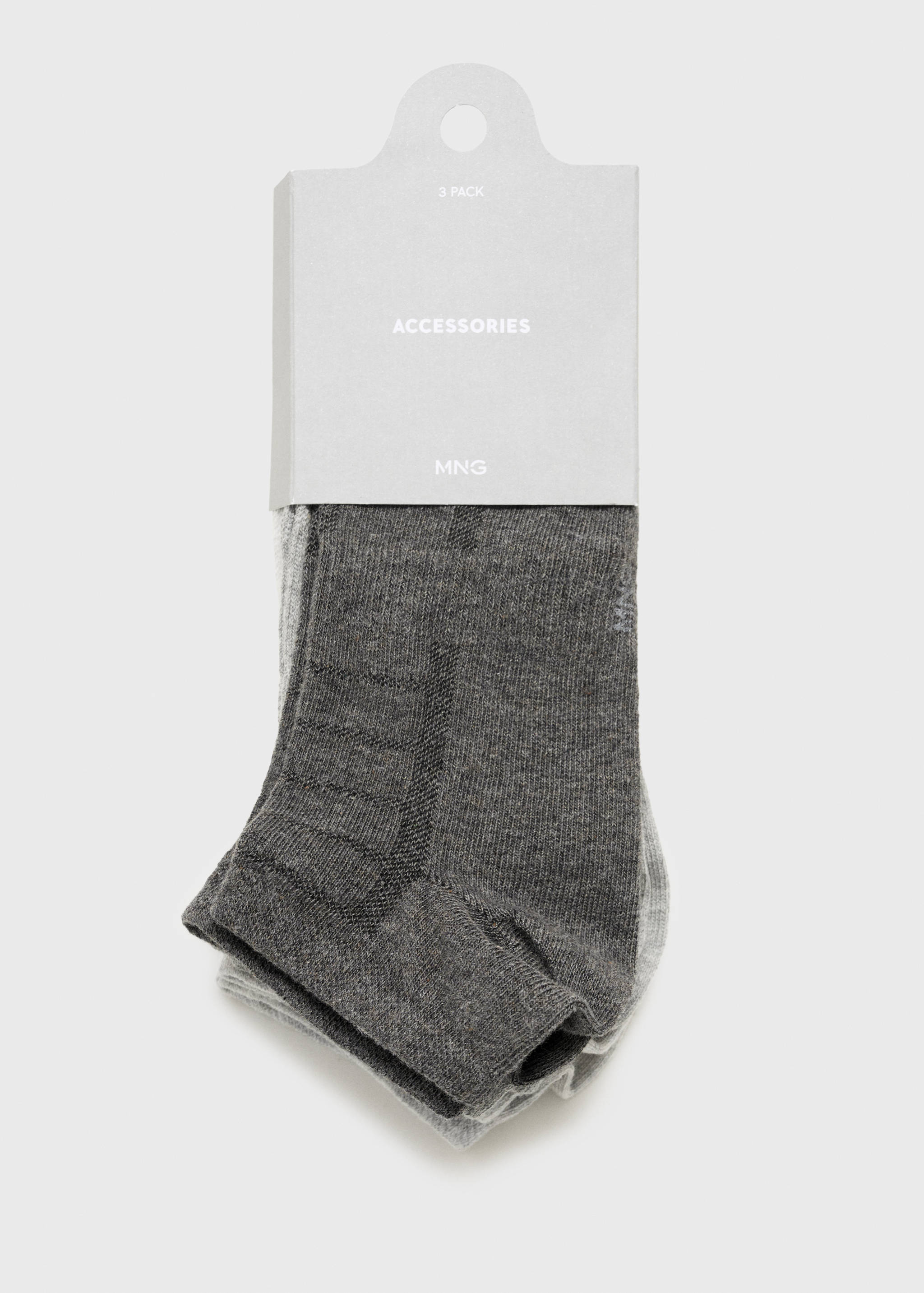 Pack of 3 cotton socks - Details of the article 0