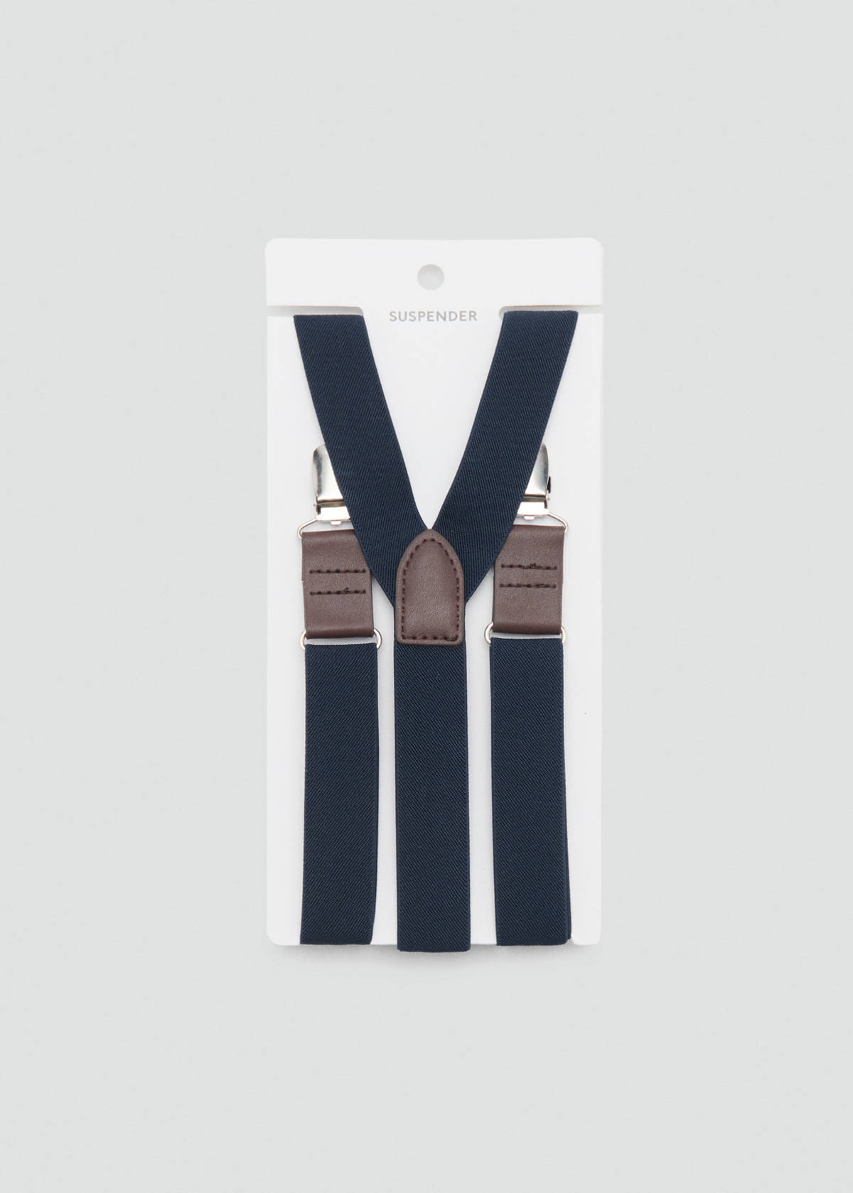 Adjustable elastic braces — Dark Navy