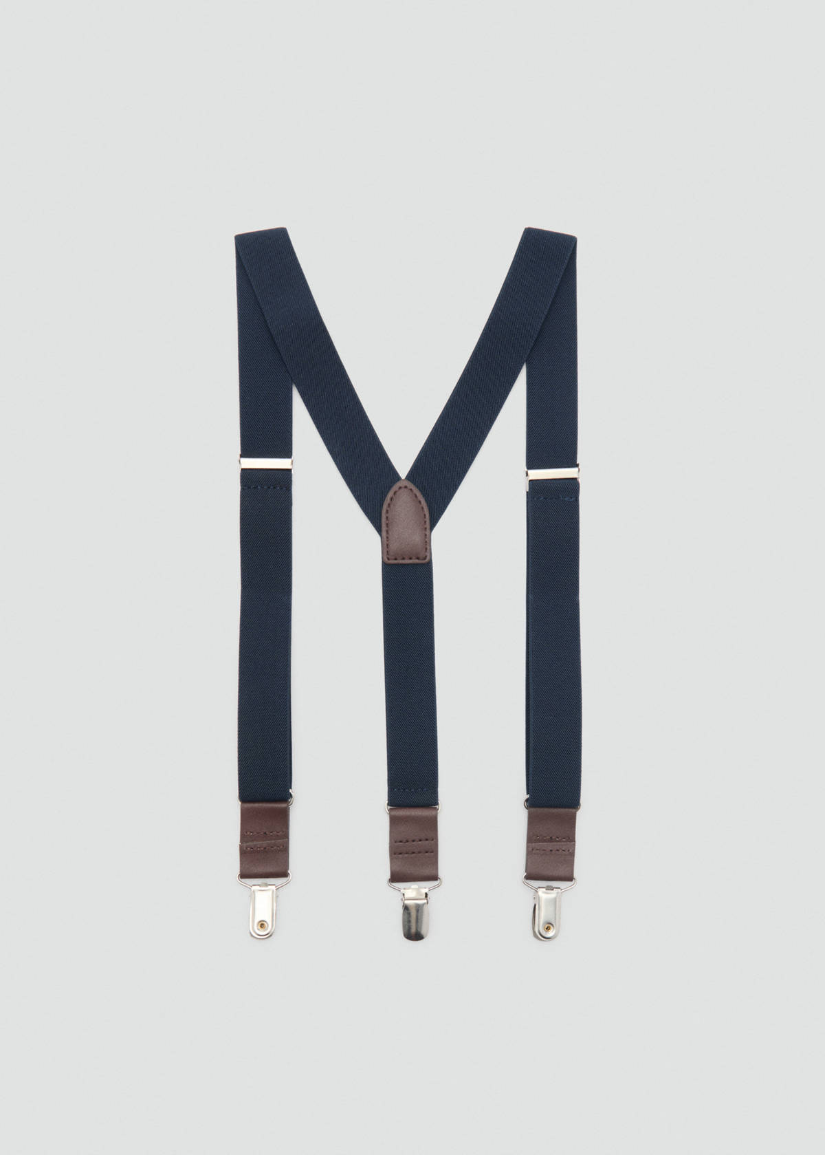 Adjustable elastic braces — Dark Navy