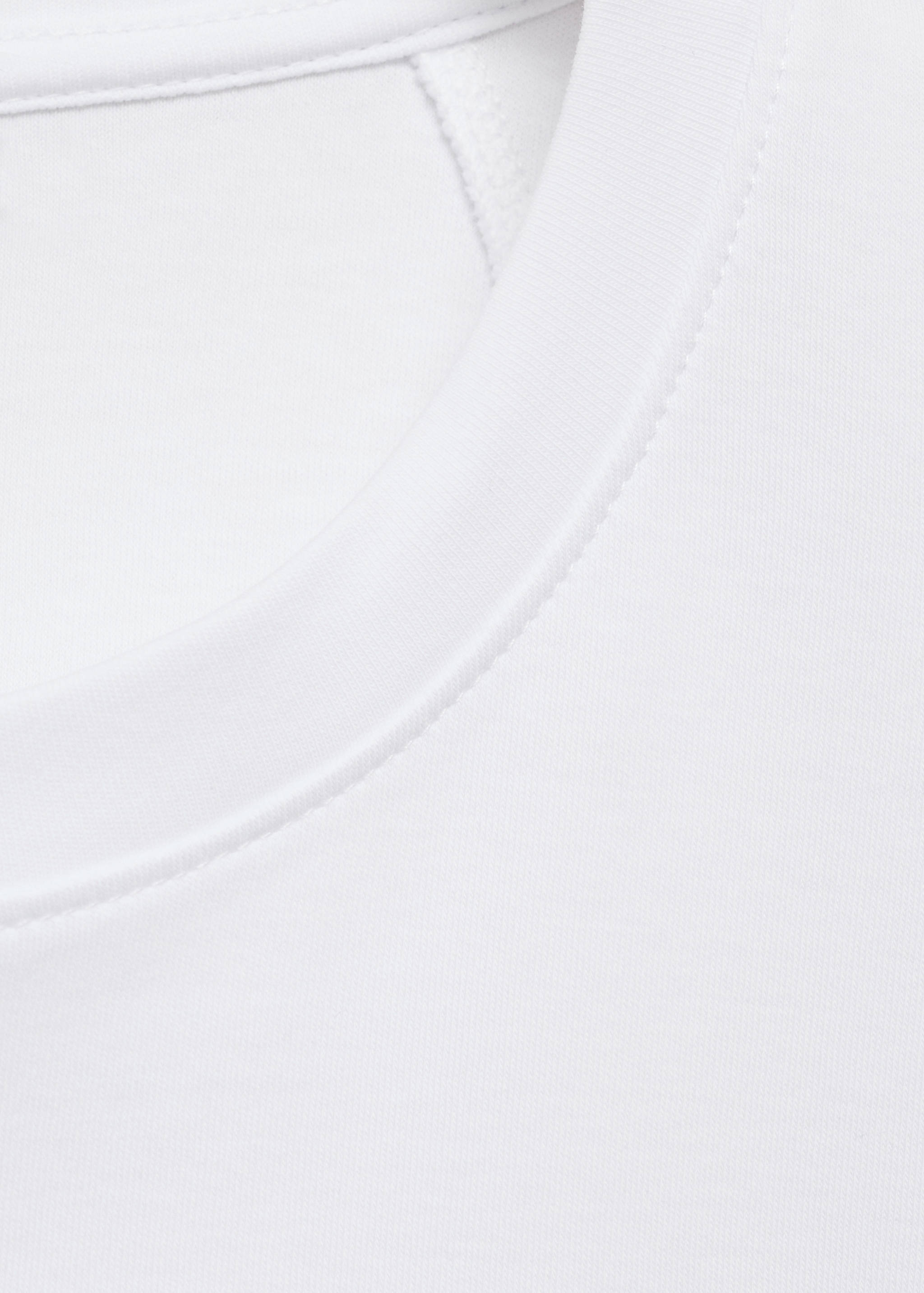 Rounded neck cotton t-shirt - Details of the article 8