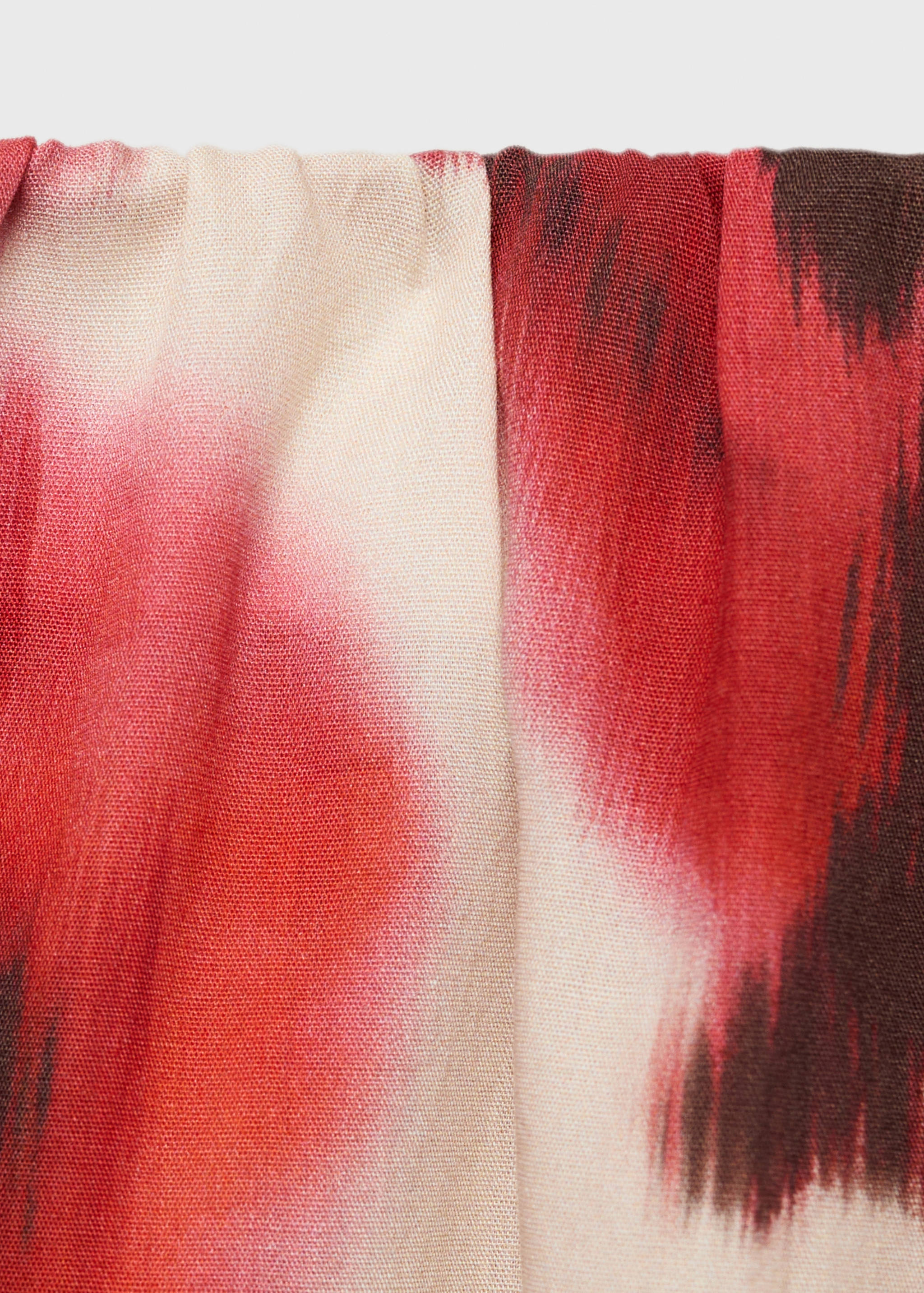 Klockad kjol med blommigt mönster - Detaljer om artikeln 8