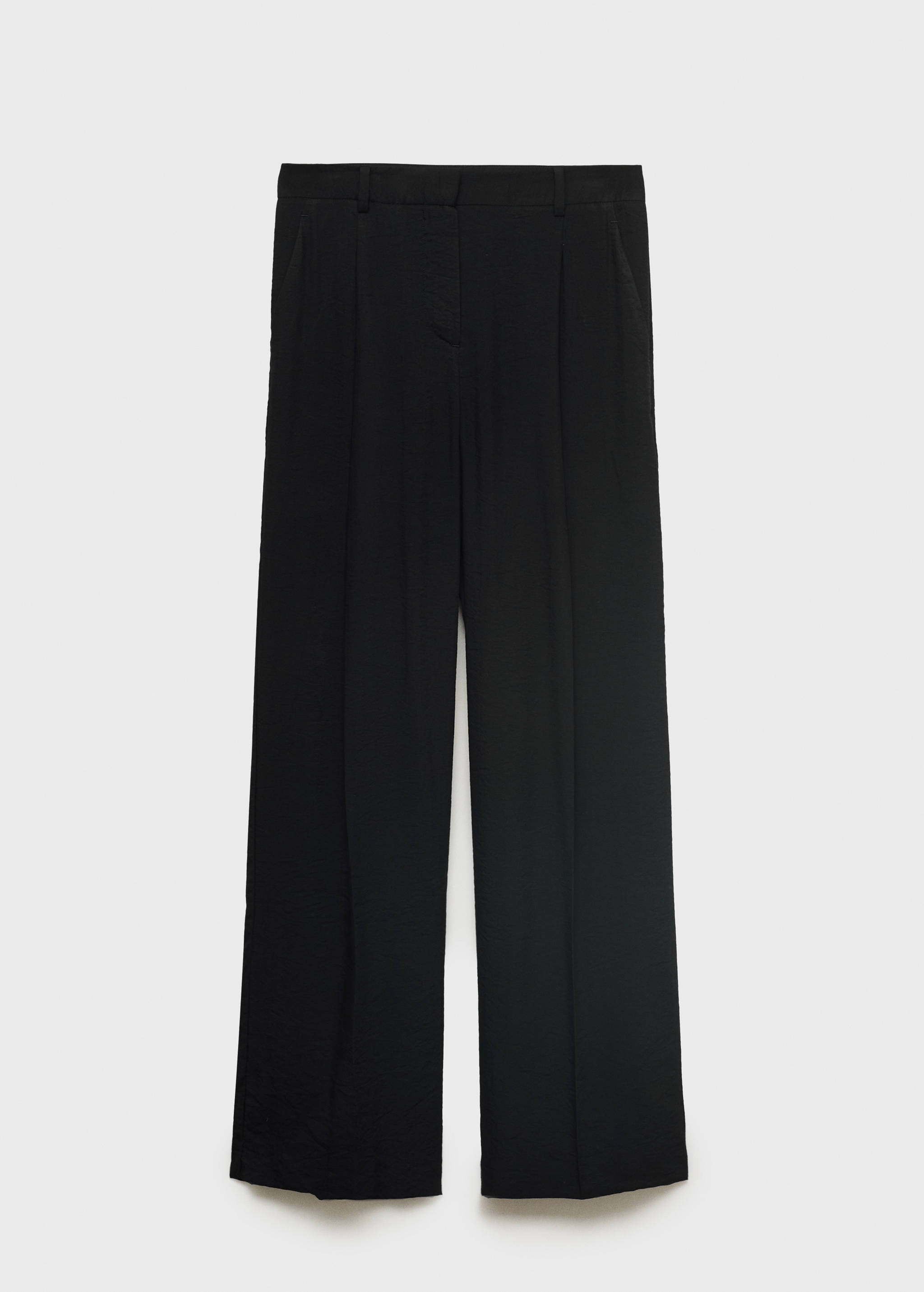 Wide leg pleated trousers - Article without model