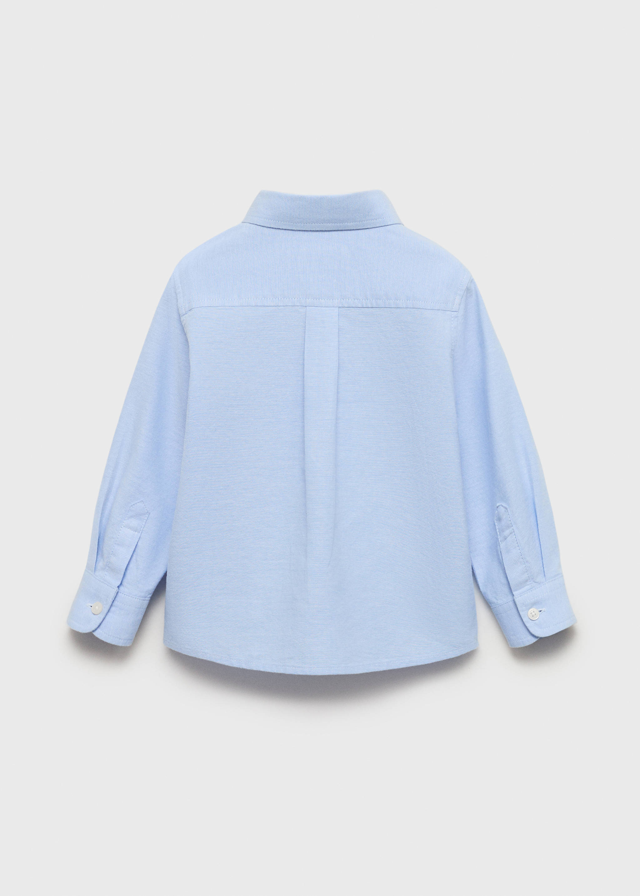 Oxford cotton shirt - Reverse of the article