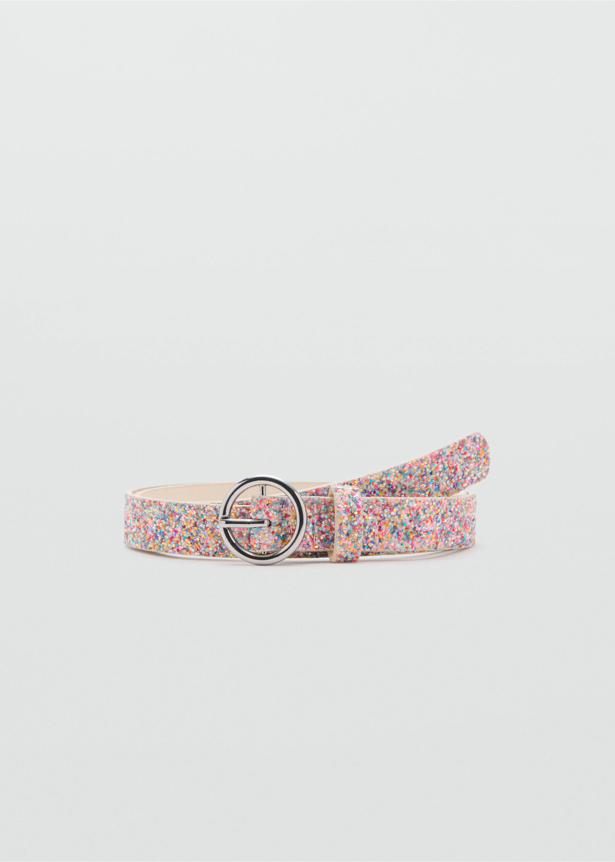 Ceinture à paillettes - Article sans modèle, Rose. Ref: 17071519-00.