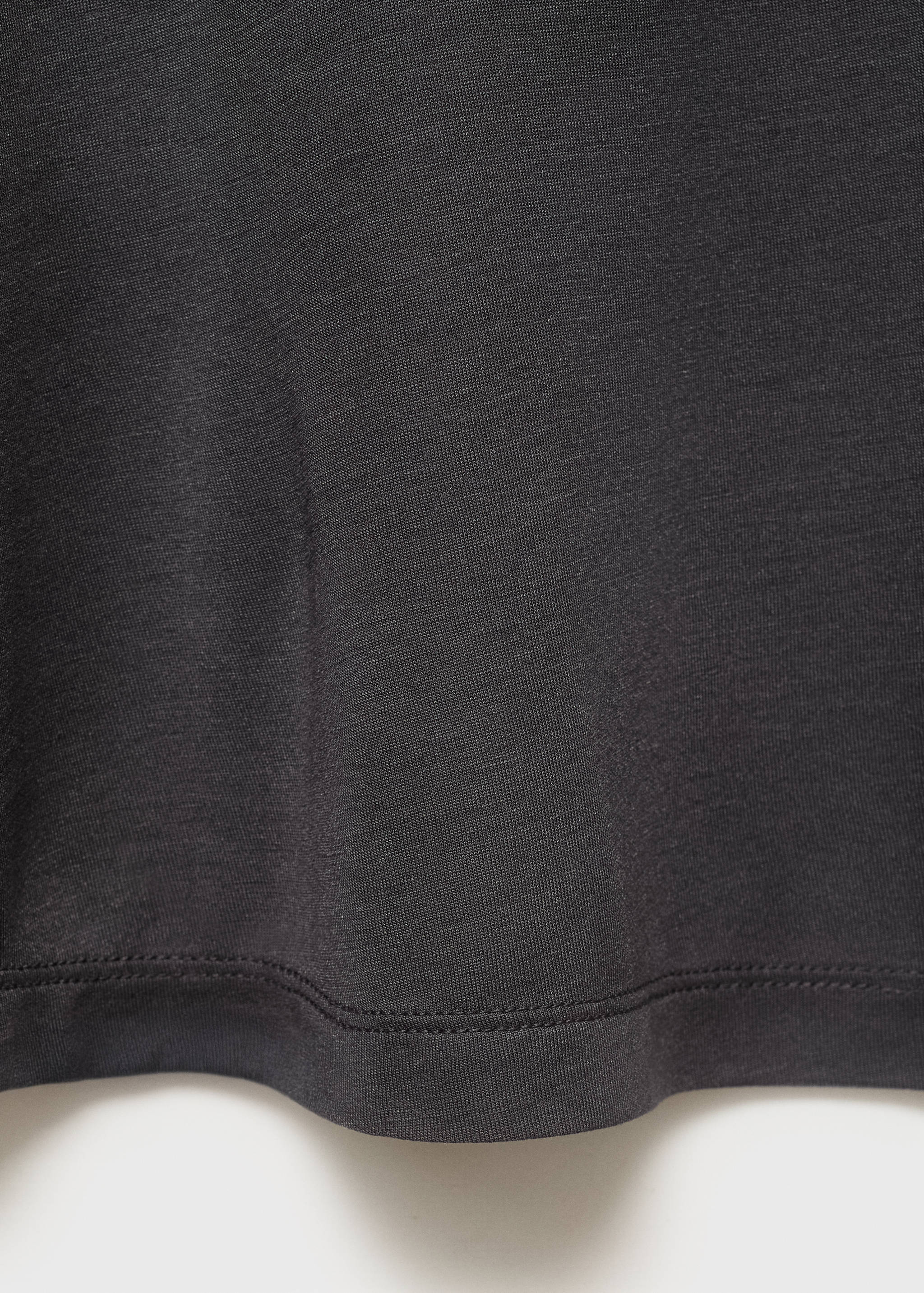 Micro-modal nightgown with straps - Details of the article 0