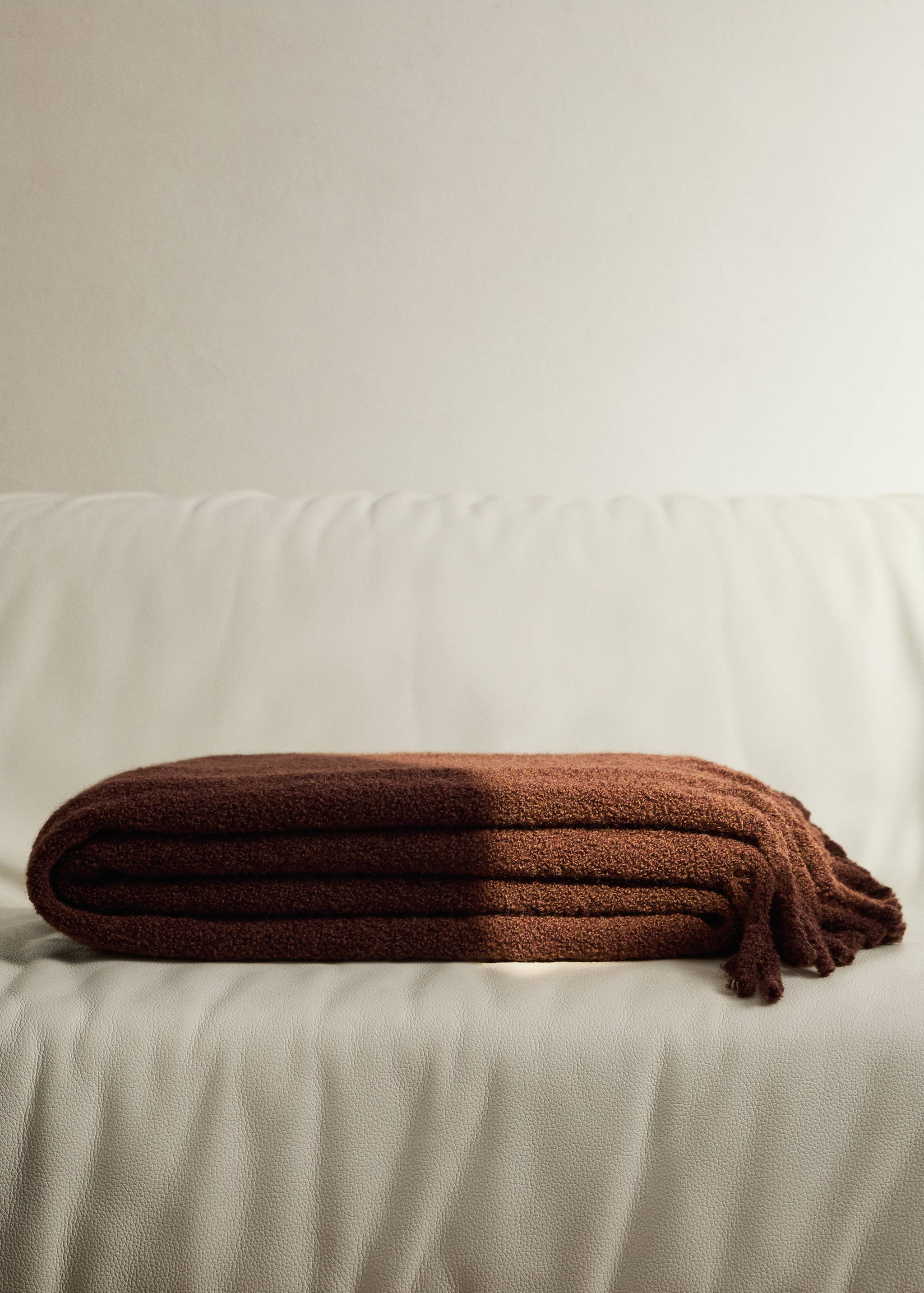 Manta llana efecte bucle - Pla general