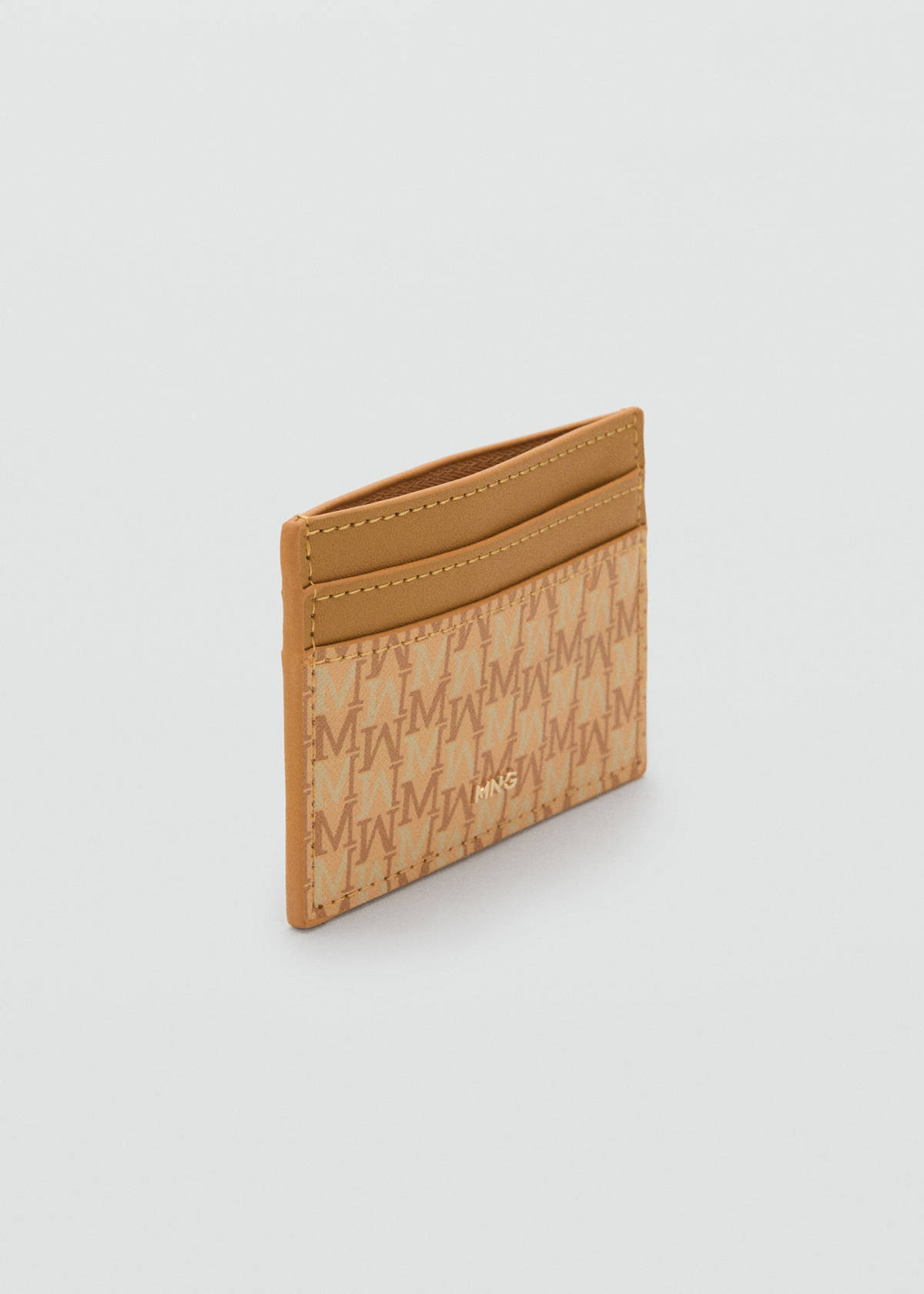 Card holder with printed logo — Yellow