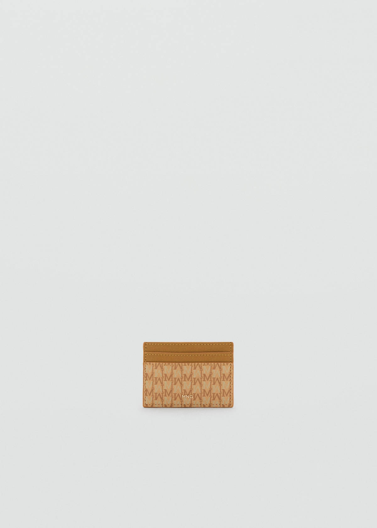 Card holder with printed logo — Yellow