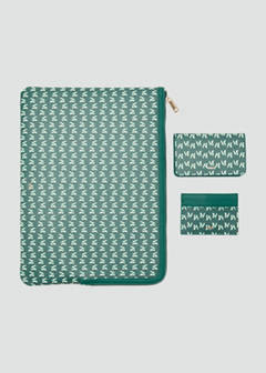 Card holder with printed logo — Green 4