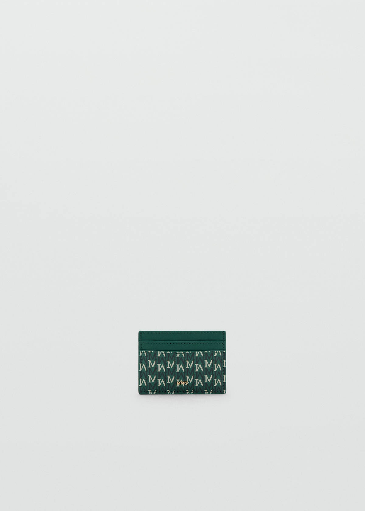 Card holder with printed logo — Green