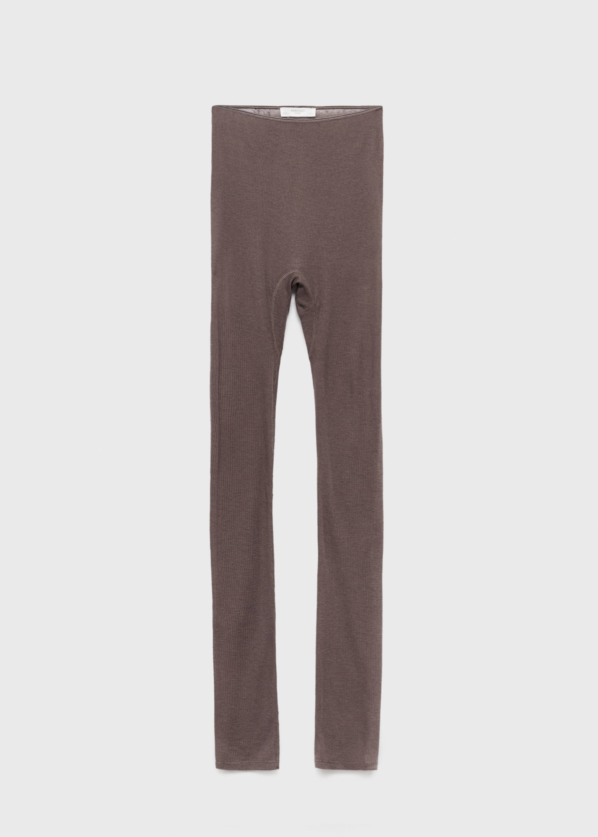 Legging pyjama côtelé - Article sans modèle